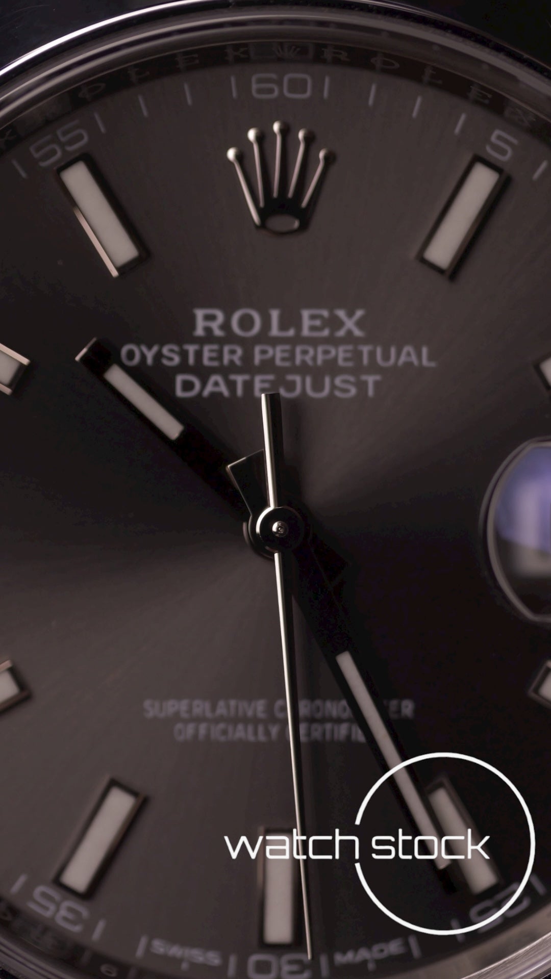 Rolex Datejust Dark Rhodium 41mm ref 126300 full set anno 2018