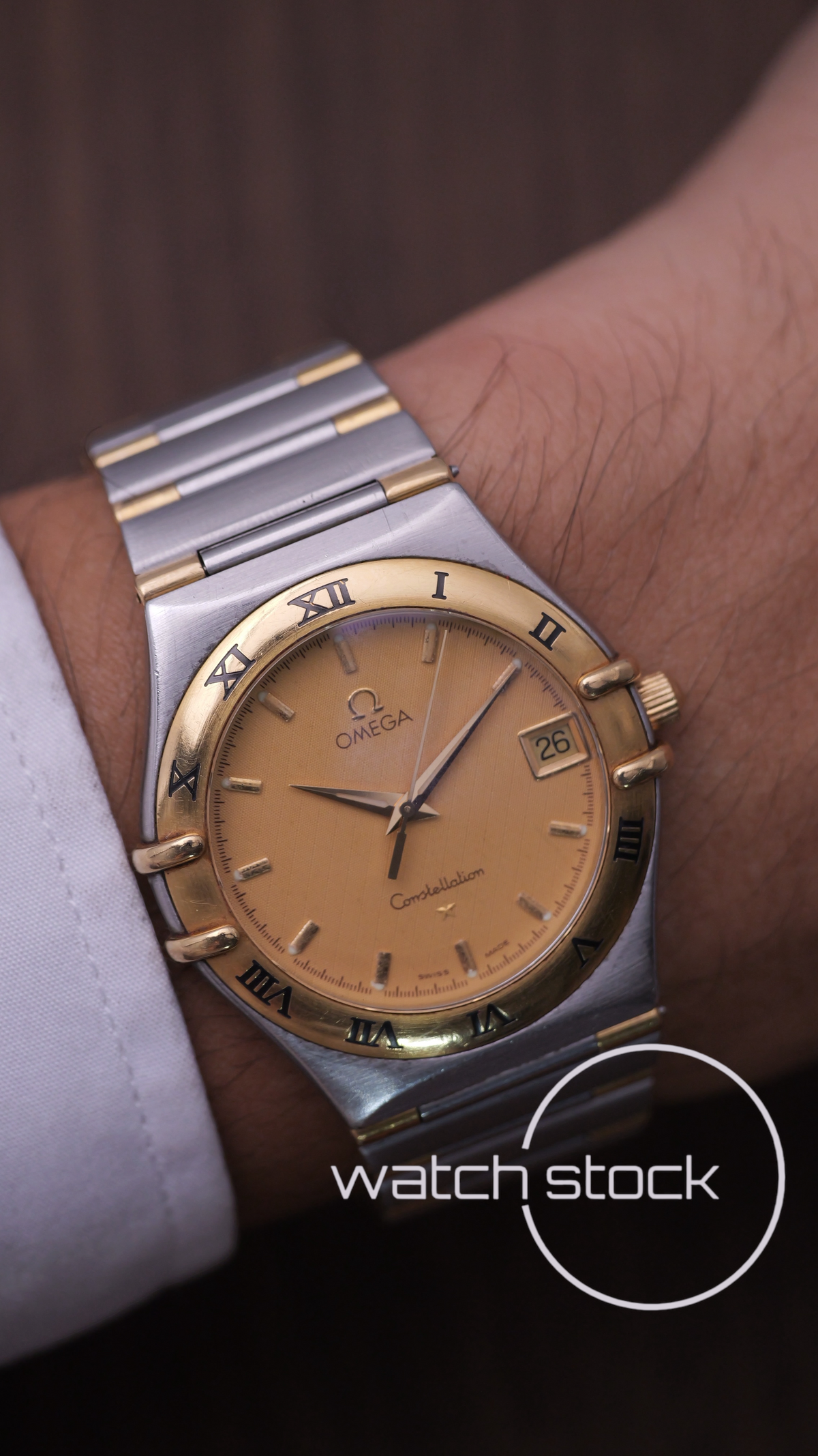 Omega constellation day-date 32mm two-tone Full set