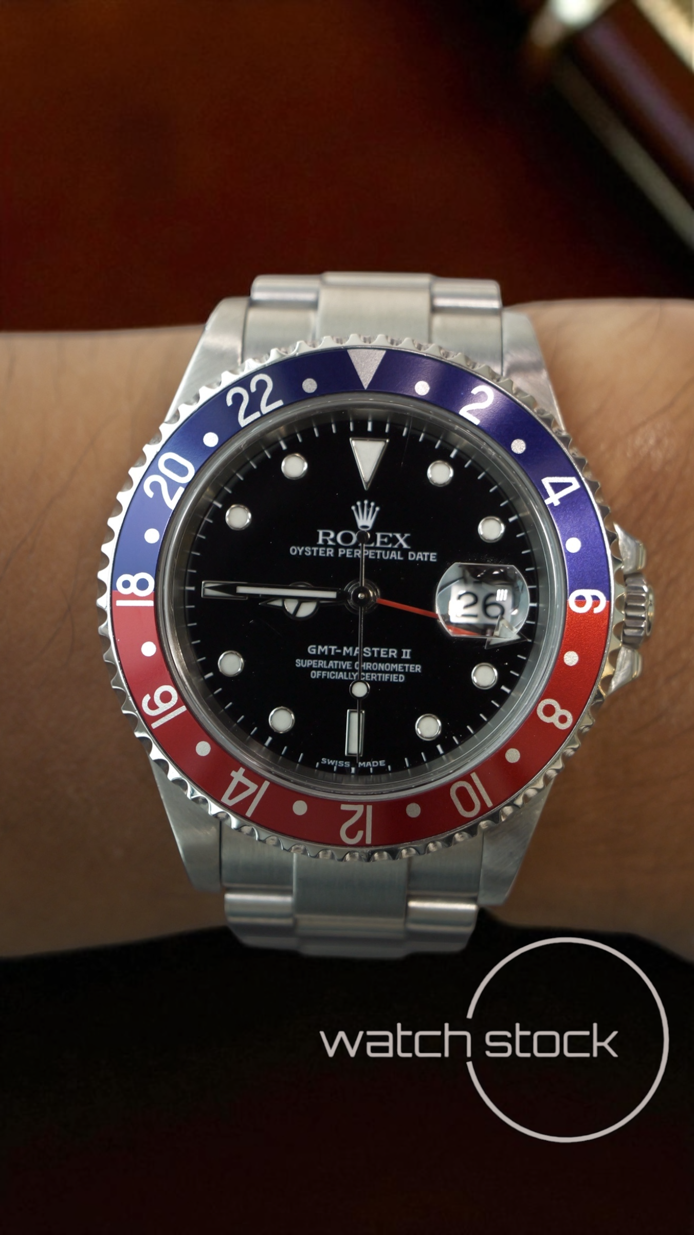 Rolex gmt master II Pepsi 16710 Full set 2002