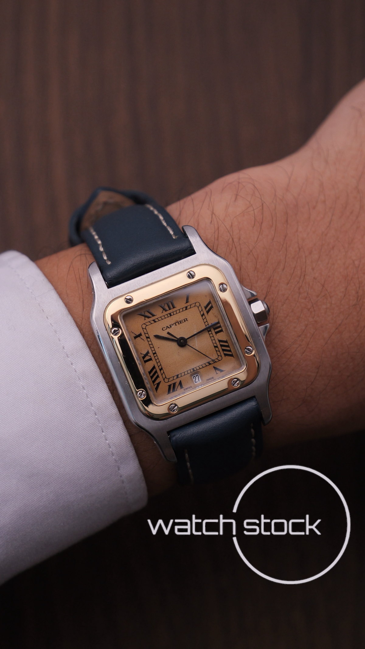 Cartier santos galbee 29x41mm Ref. 187901