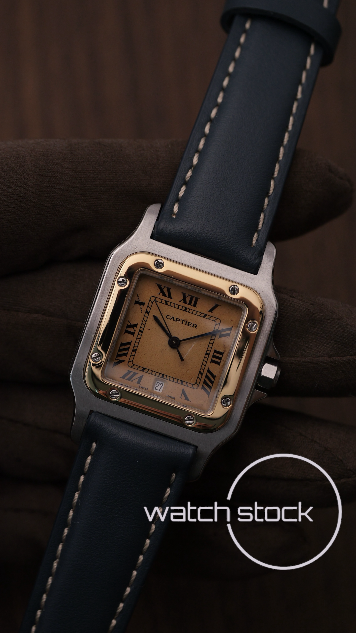 Cartier santos galbee 29x41mm Ref. 187901