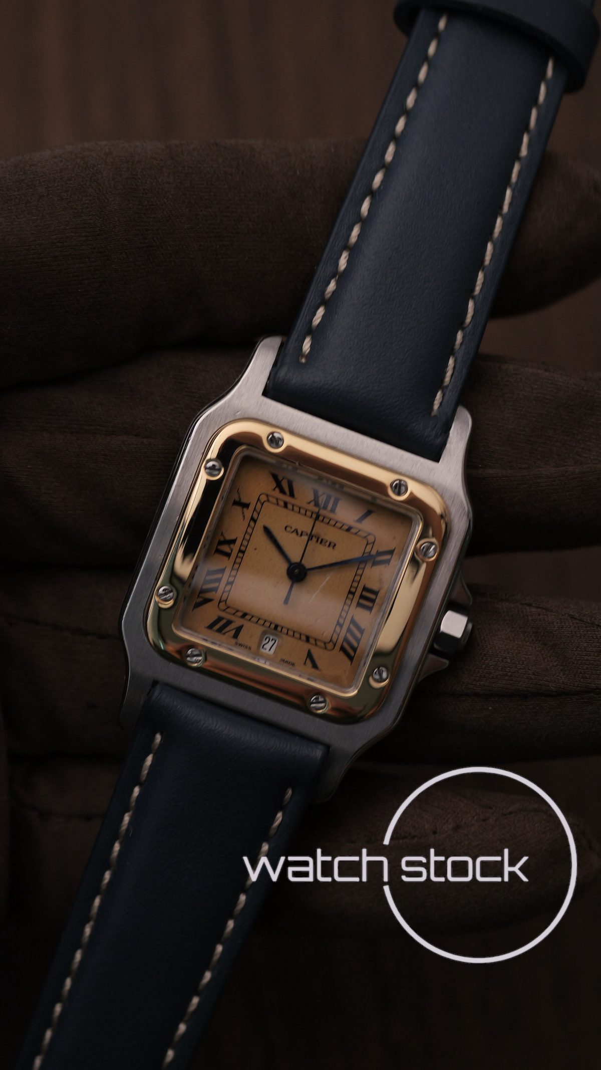 Cartier santos galbee 29x41mm Ref. 187901