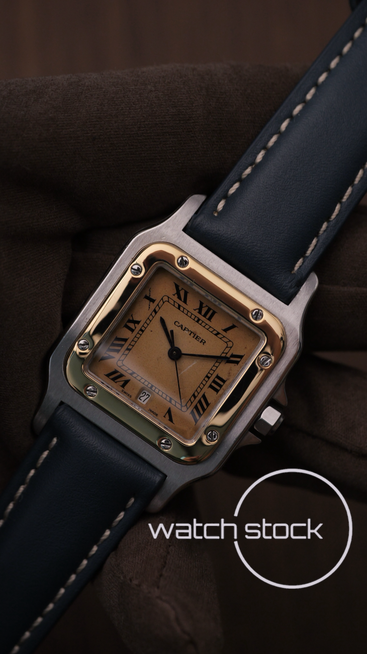 Cartier santos galbee 29x41mm Ref. 187901