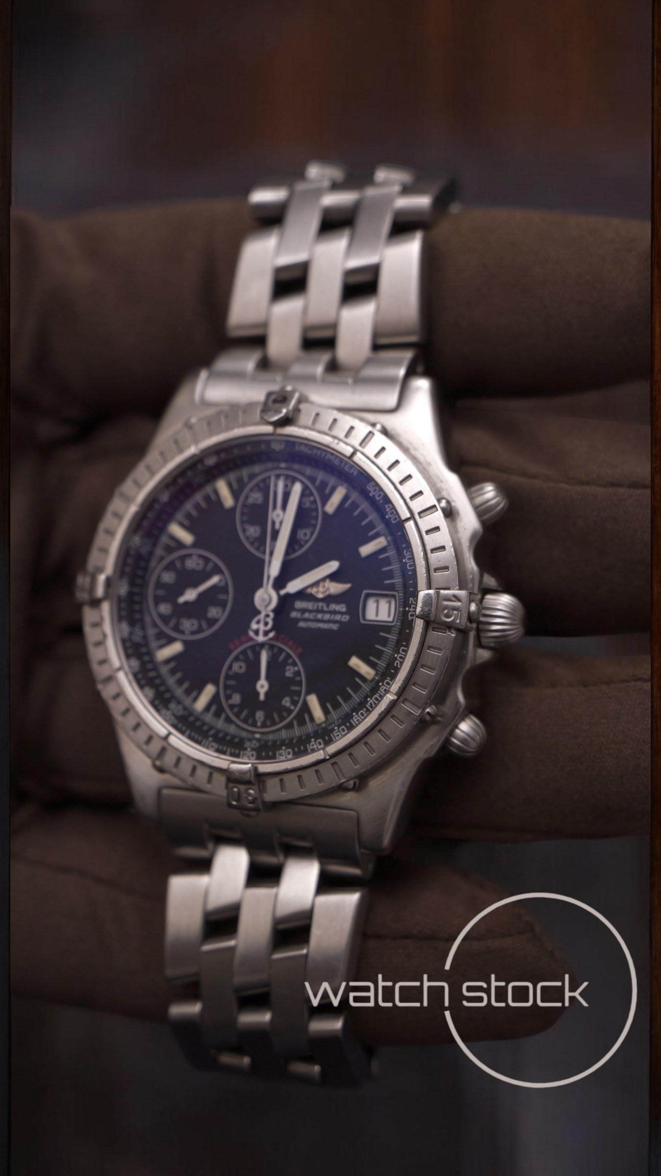 breitling-chronomat-blackbird watch-stock