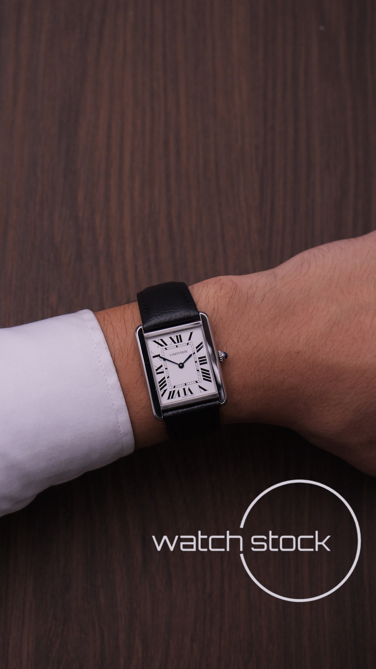 Cartier tank solo L ref.3169 Full set 2011º 27x35mm