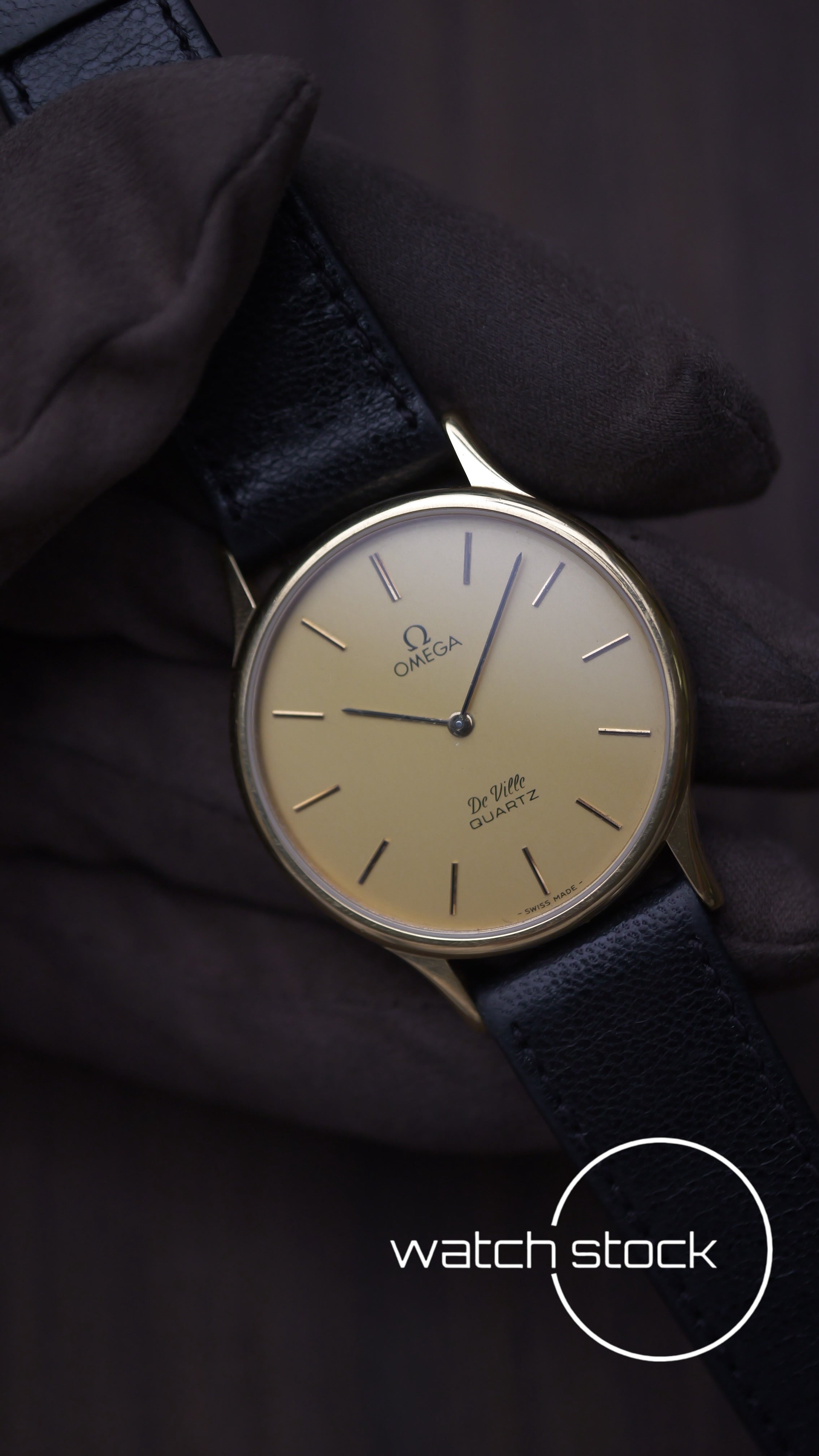 Omega De ville vintage cinturino originale Quartz 1984