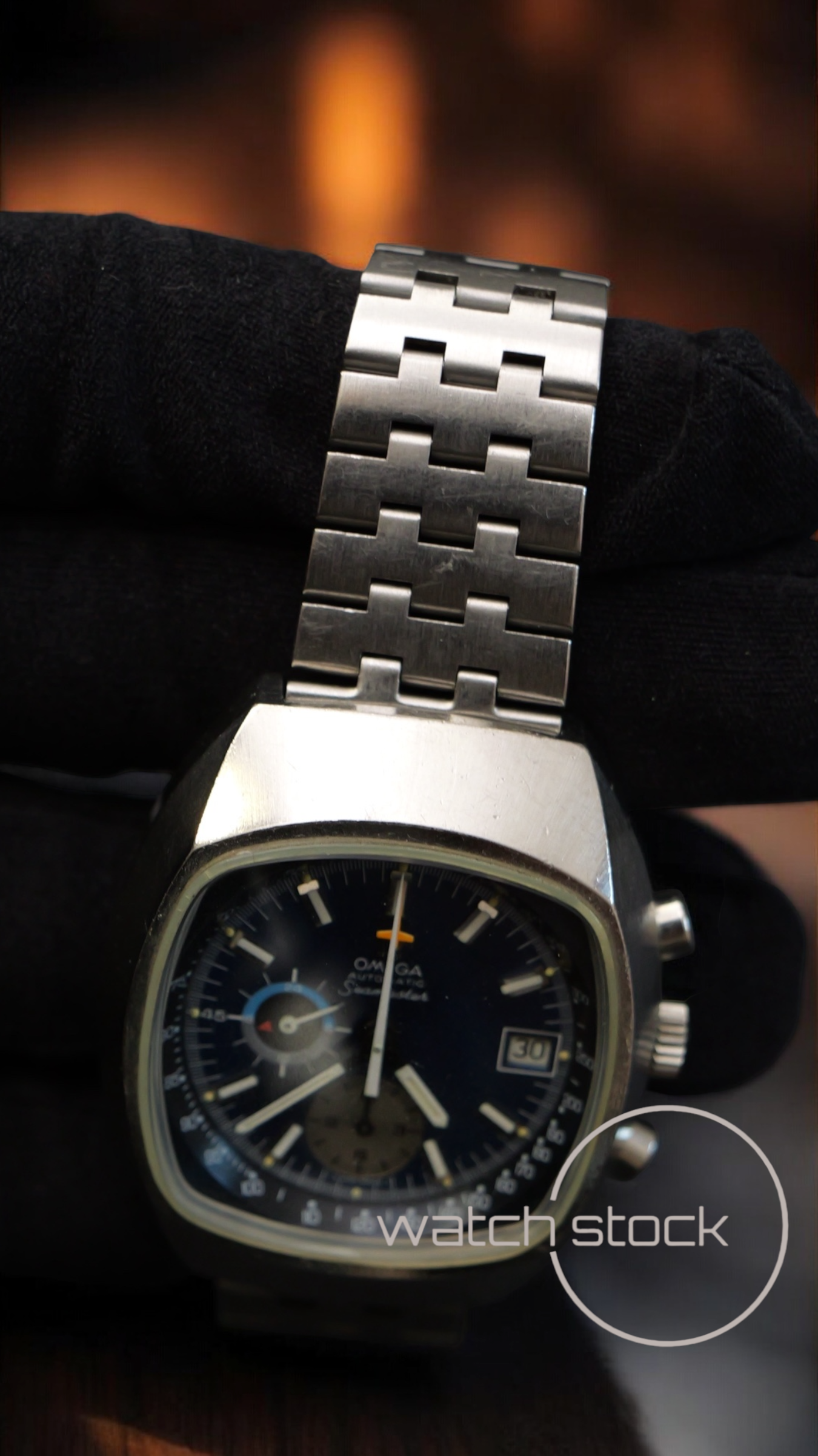 Omega seamaster jedi chronograph mm Ref. 176.005 cal.1040