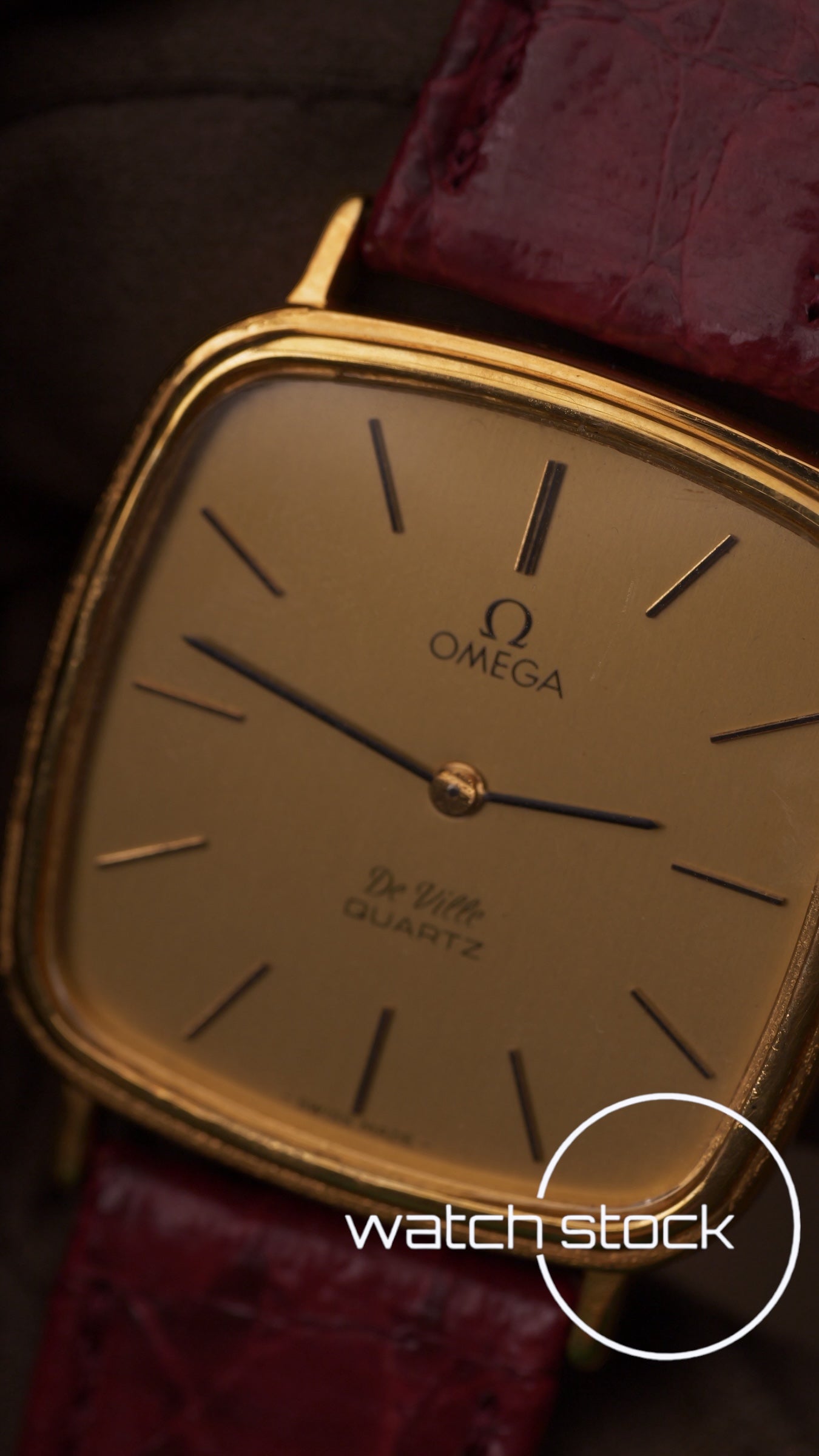 Omega De ville vintage 34mm placcato oro