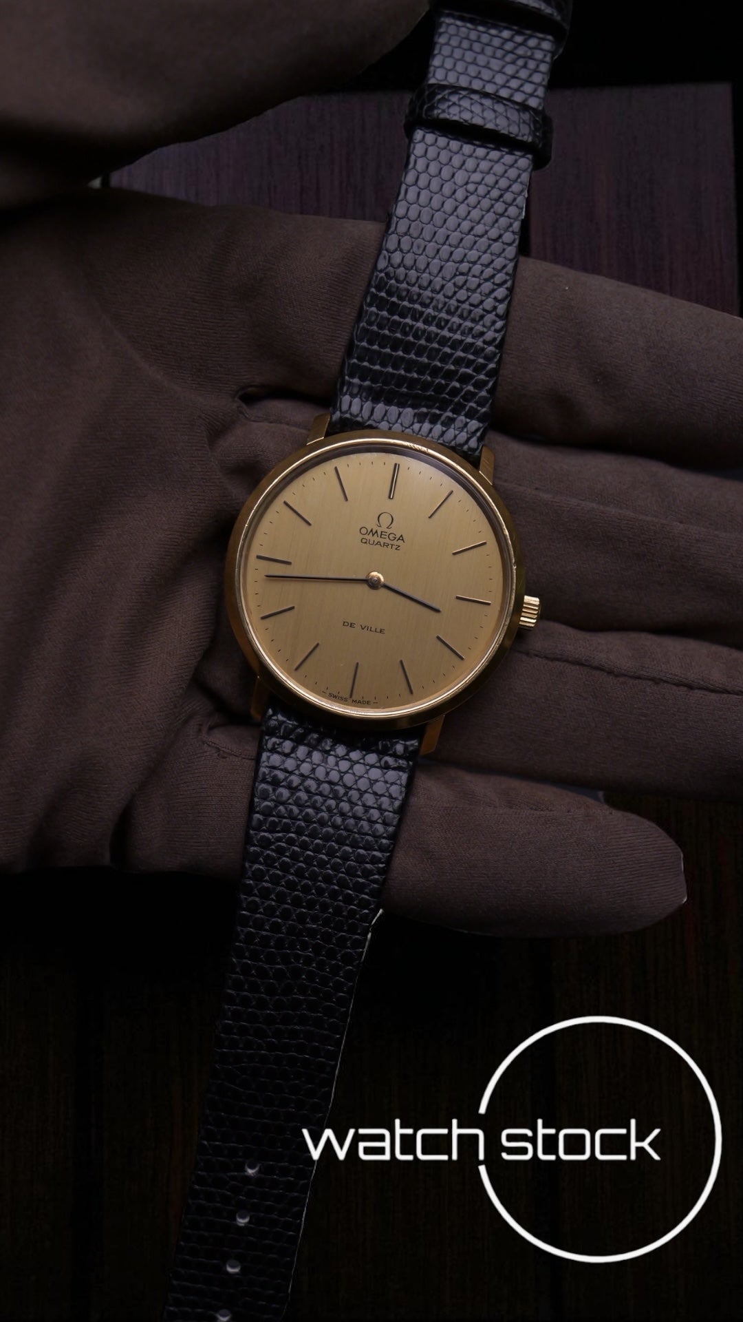 Omega De ville placcato oro ref: 191.0044 34mm anno 1977