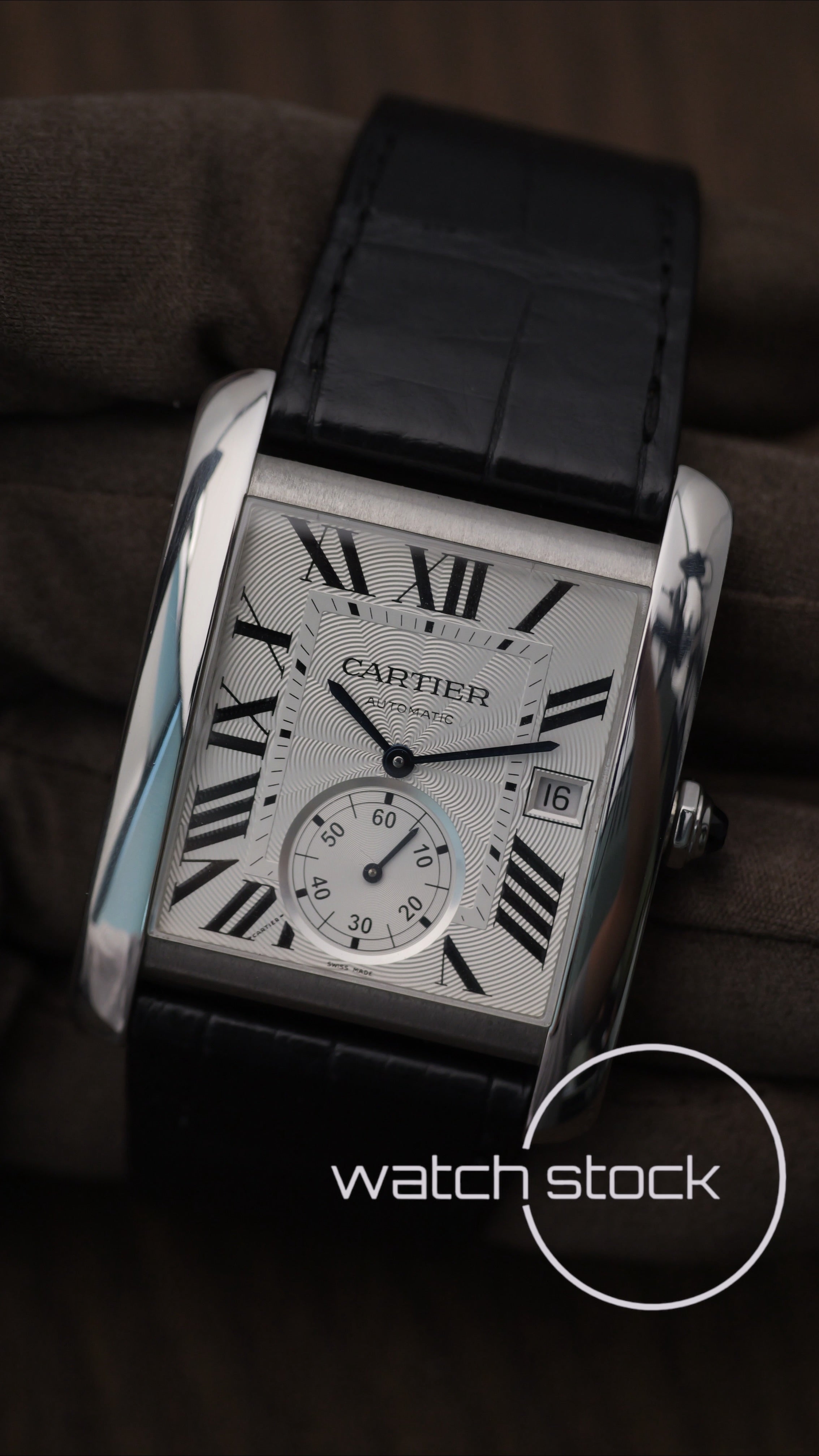 Cartier Tank MC Ref 3589 Automatic 34×44mm 2014 Full Set