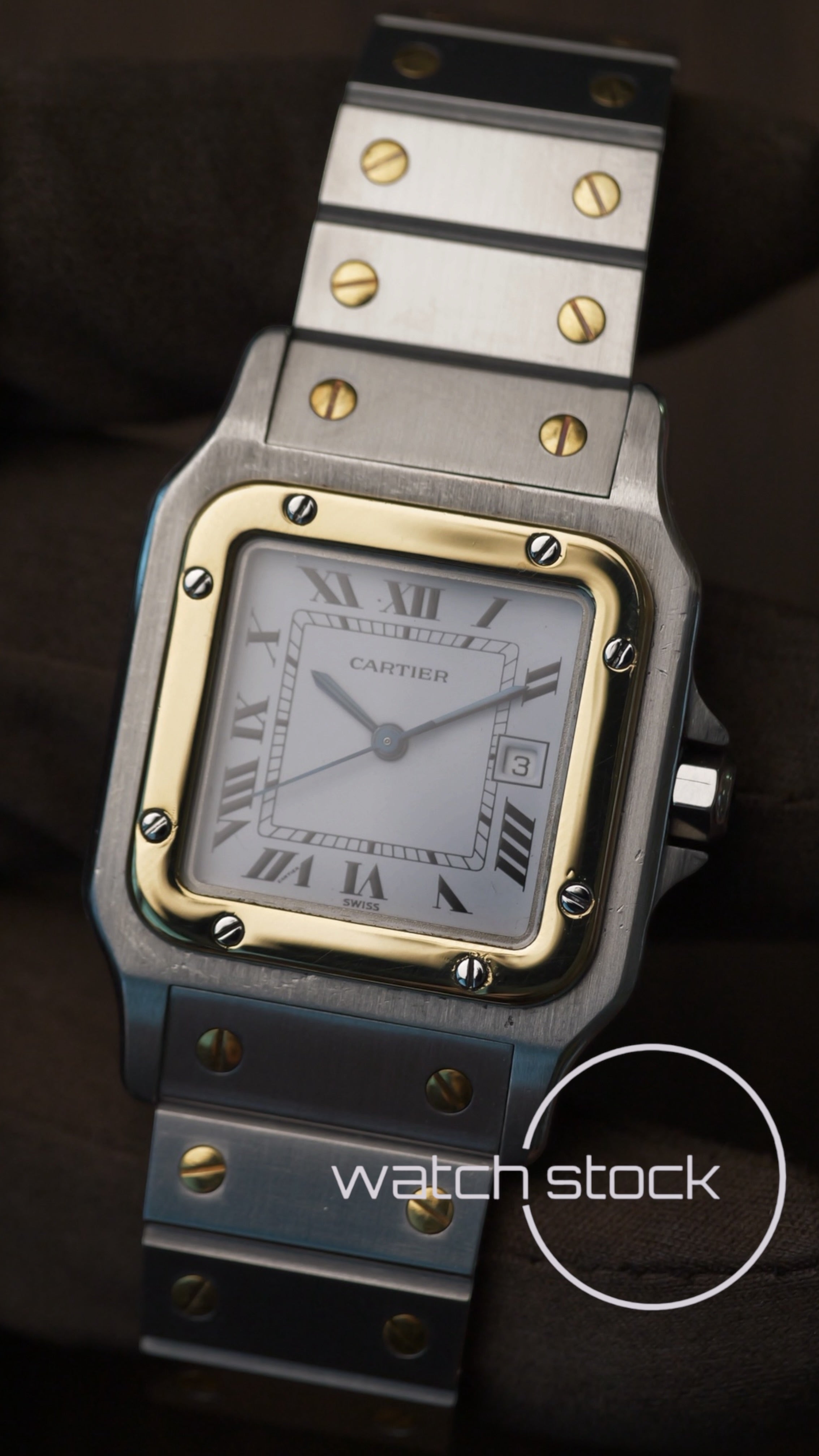 Cartier santos carré ref.2961 Automatic vintage 29x41mm