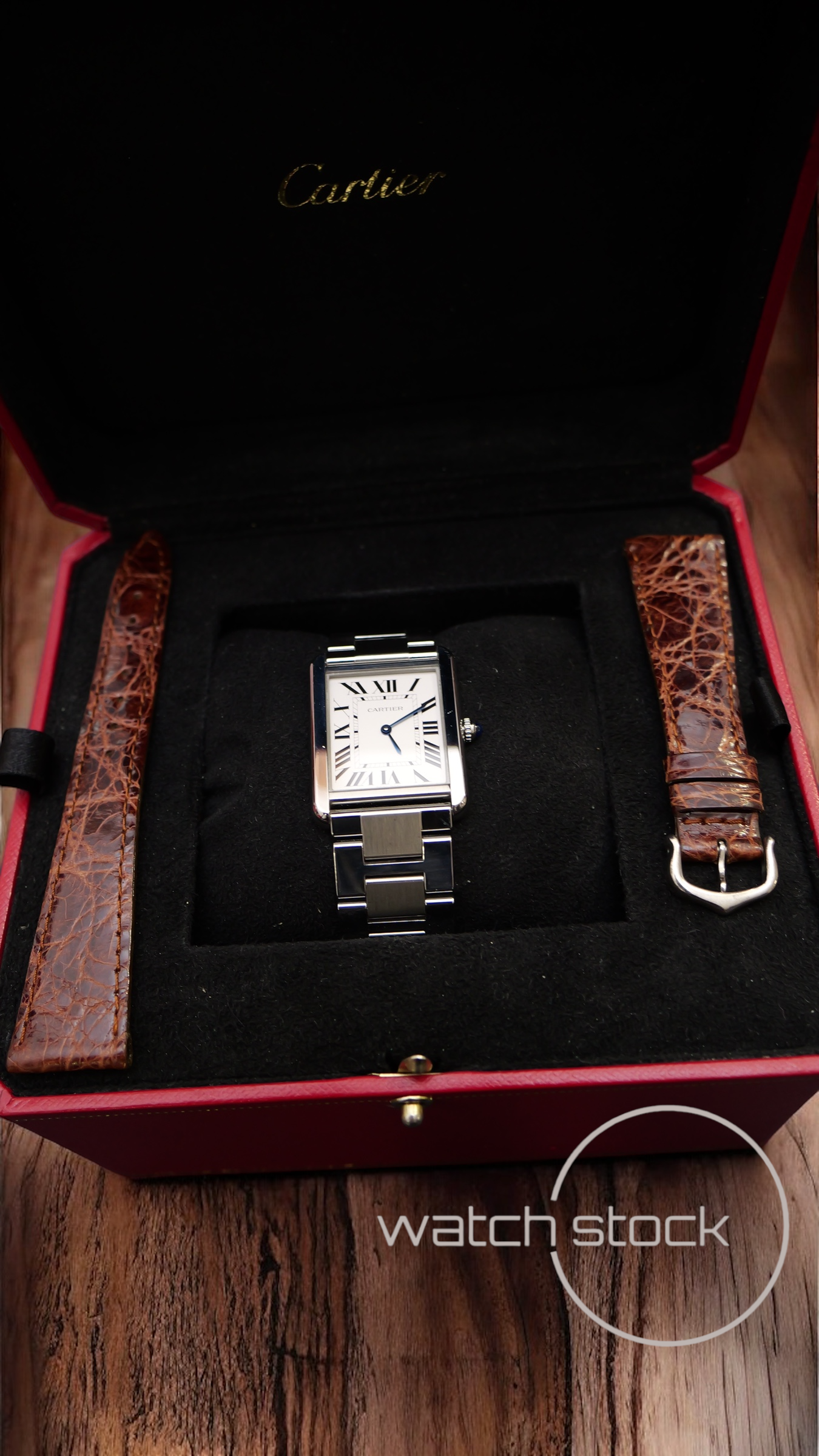 Cartier tank solo L ref.3169 27x35mm quarz