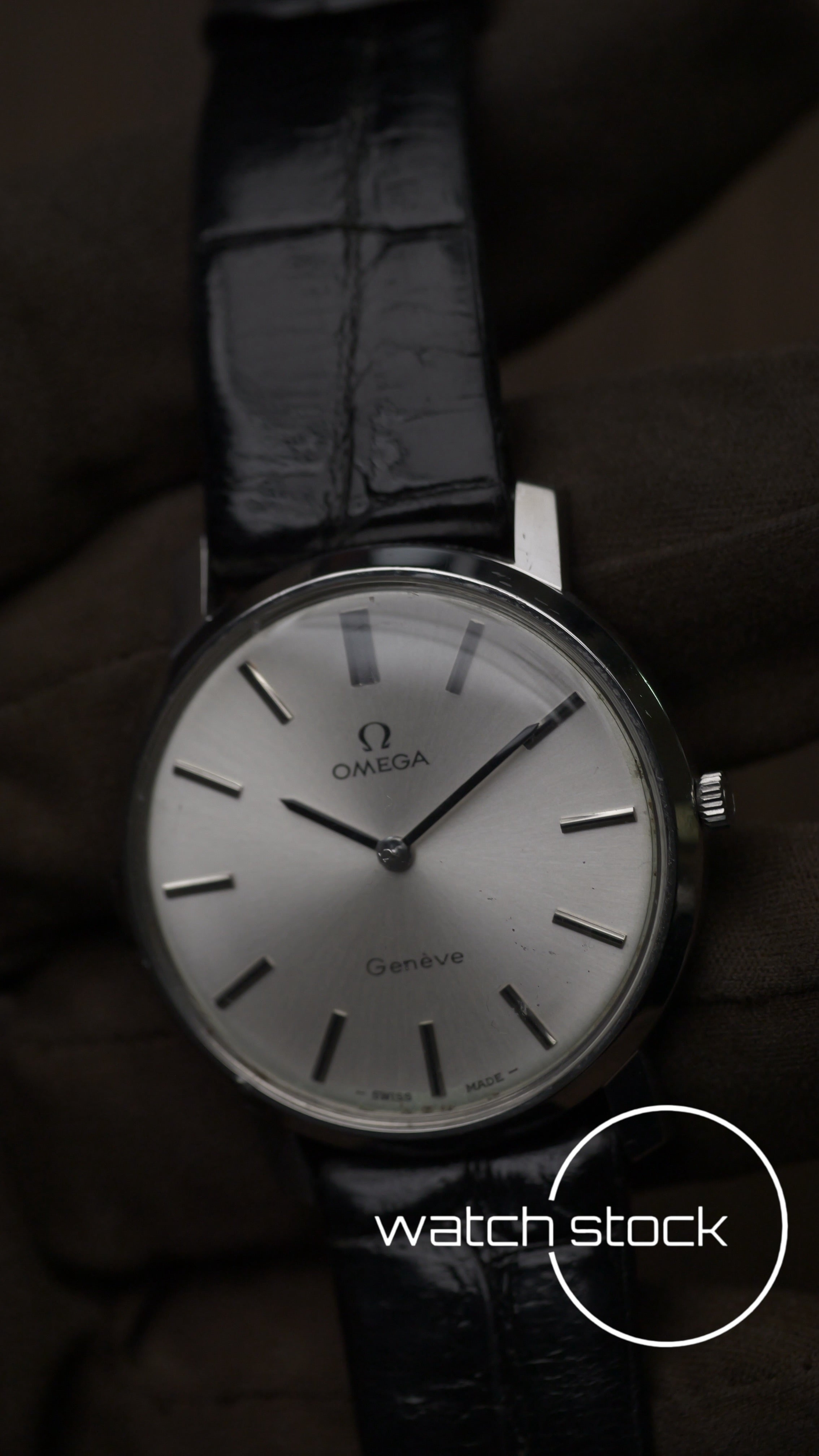 Omega Geneve 1972 vintage carica manuale dress watch serviced