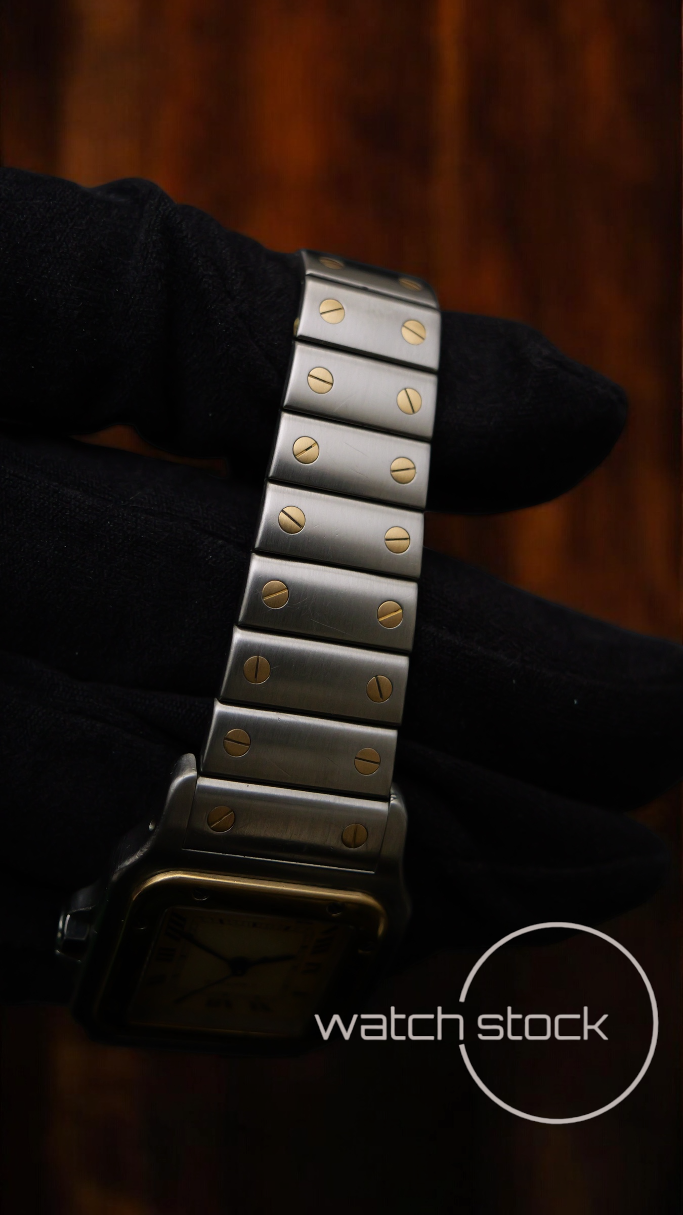 Cartier santos galbe 29x41mm ref.187901 must de cartier quarz
