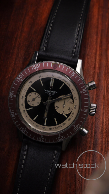 Longines big eye 1967 cal. 30CH chronograph vintage watch