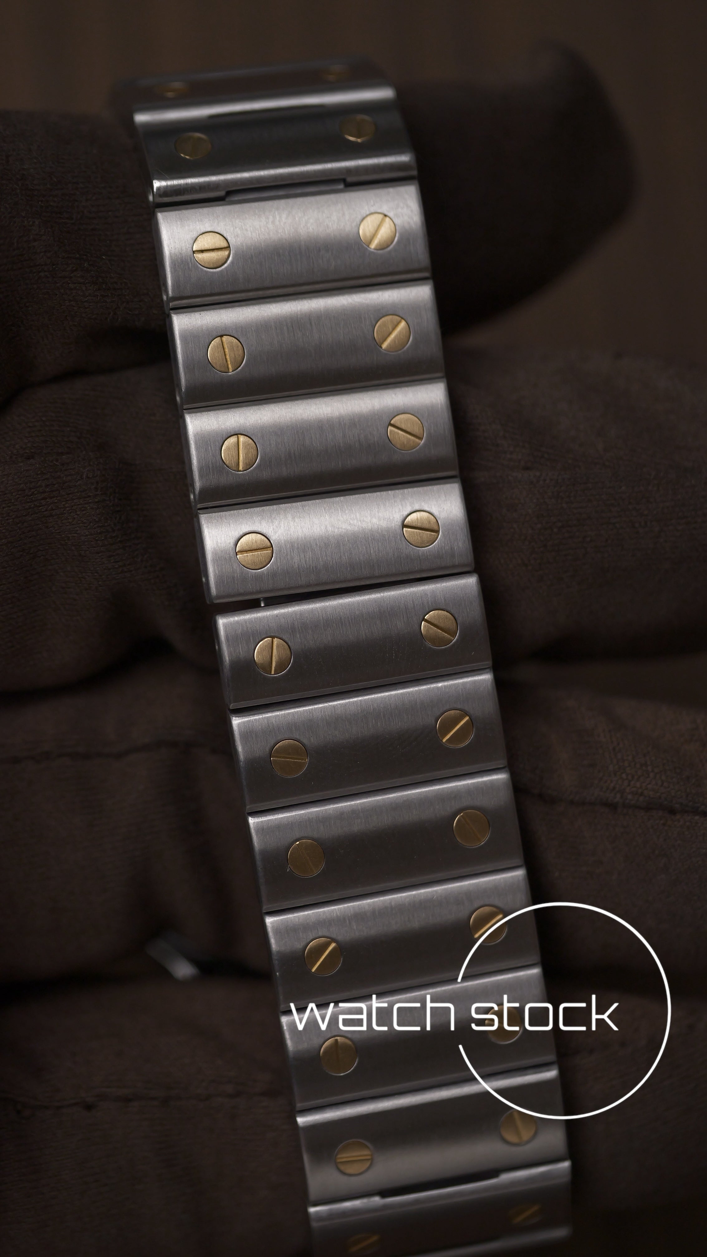 Cartier santos galbee XL gold steal ref.2823 Full set Automatic 32x45mm