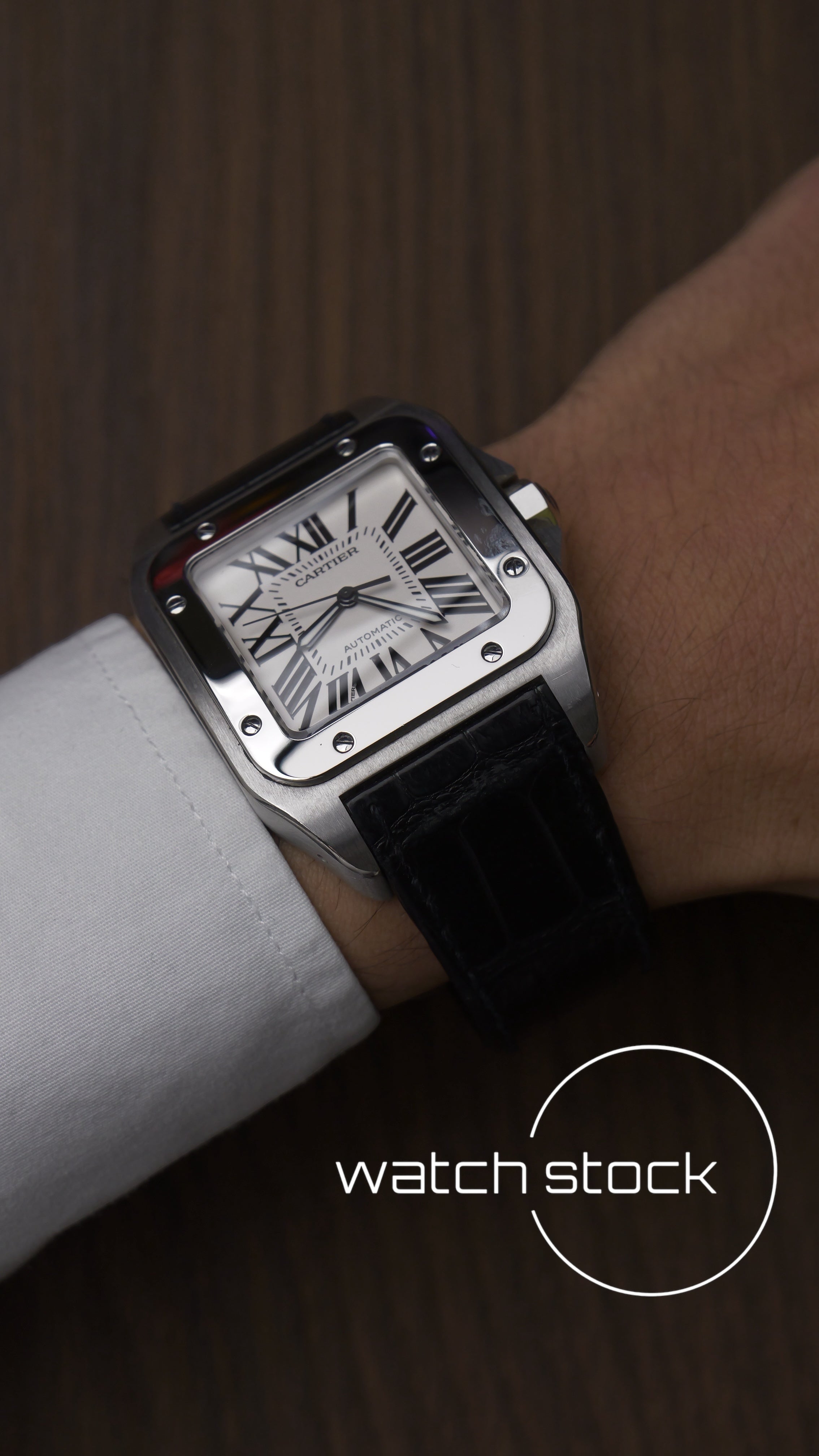 Cartier santos 100 XL ref.2656 Automatic FULL SET