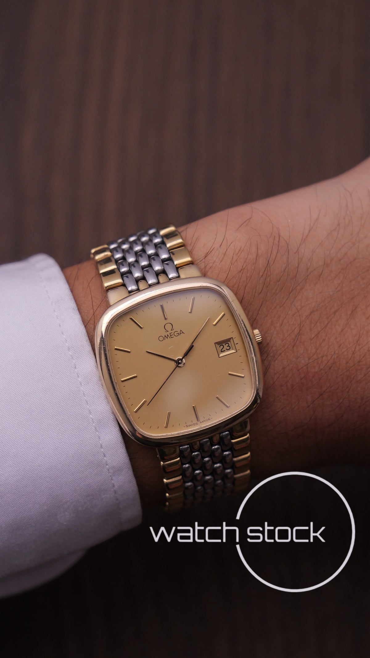 Omega De ville vintage Ref.396.1017 Quartz 1990