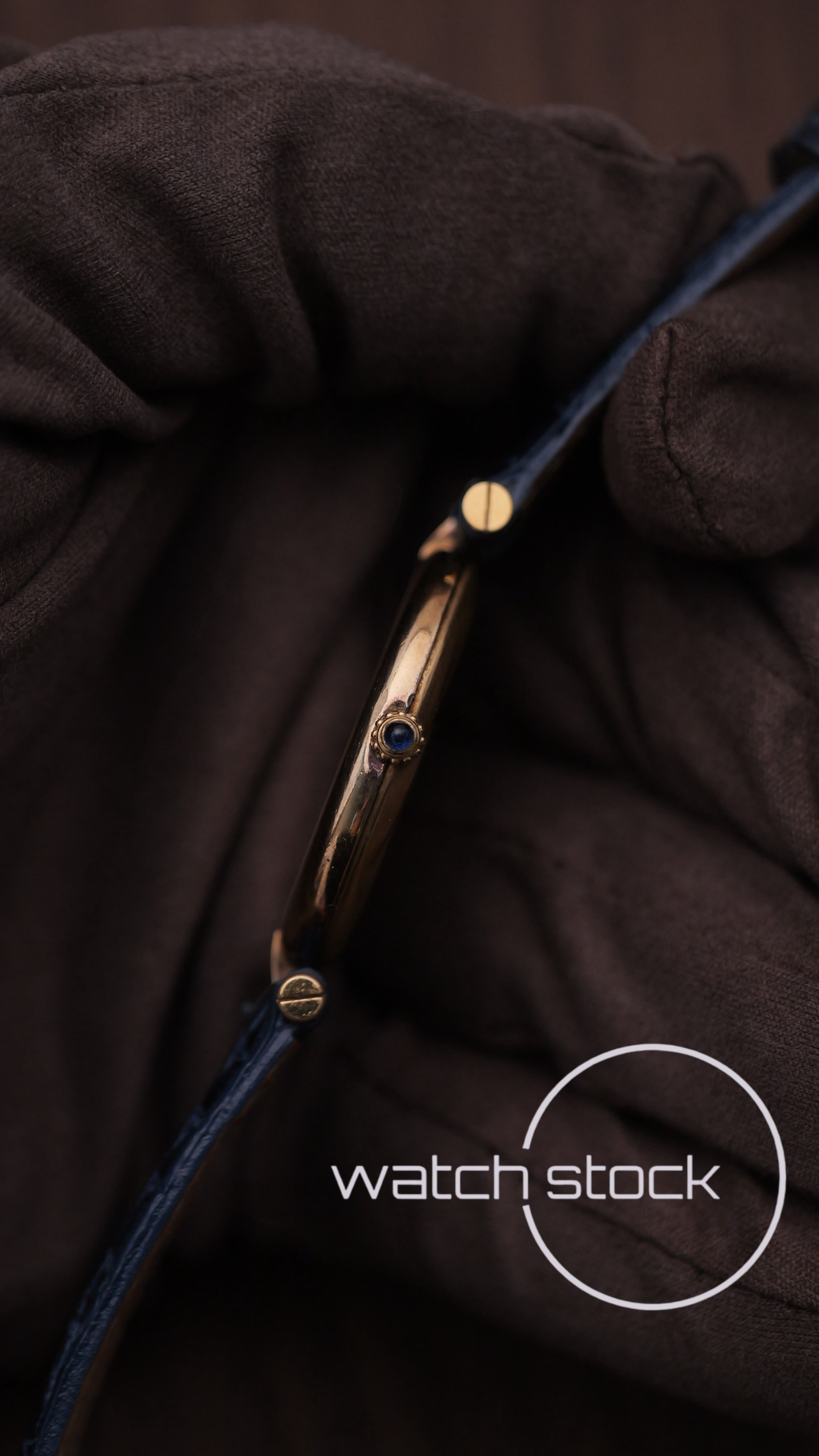 Cartier Vendome 30mm Trinity dial anno 1980