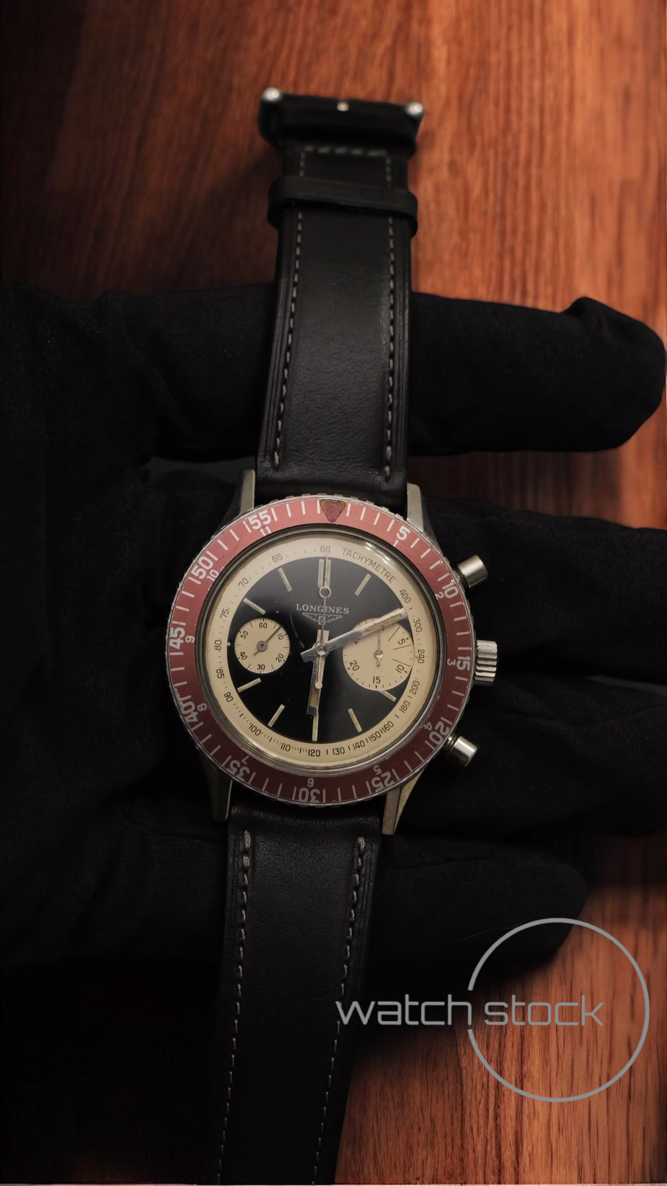 Longines big eye 1967 cal. 30CH chronograph vintage watch