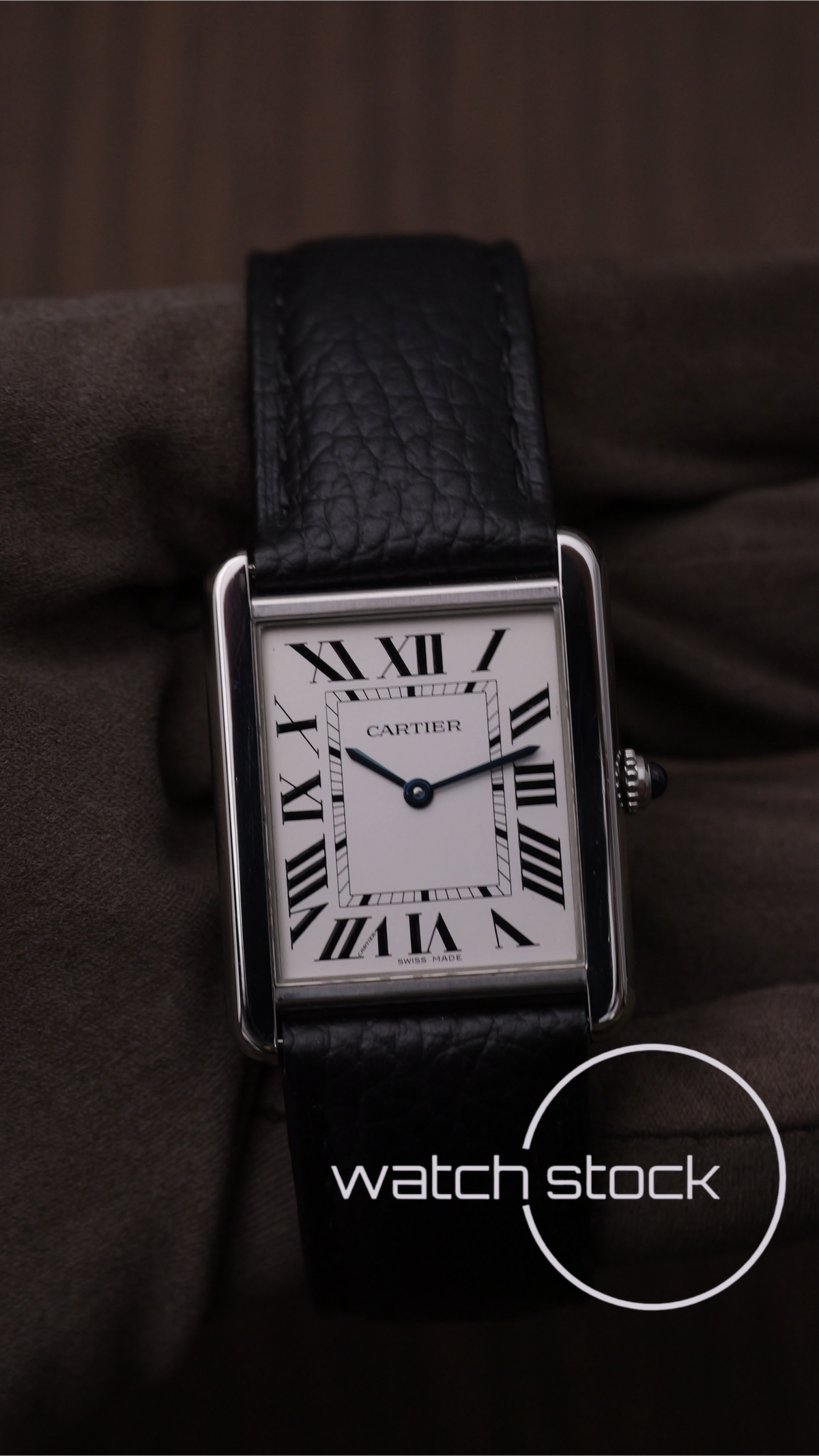 Cartier tank solo L ref.3169 Full set 2011º 27x35mm