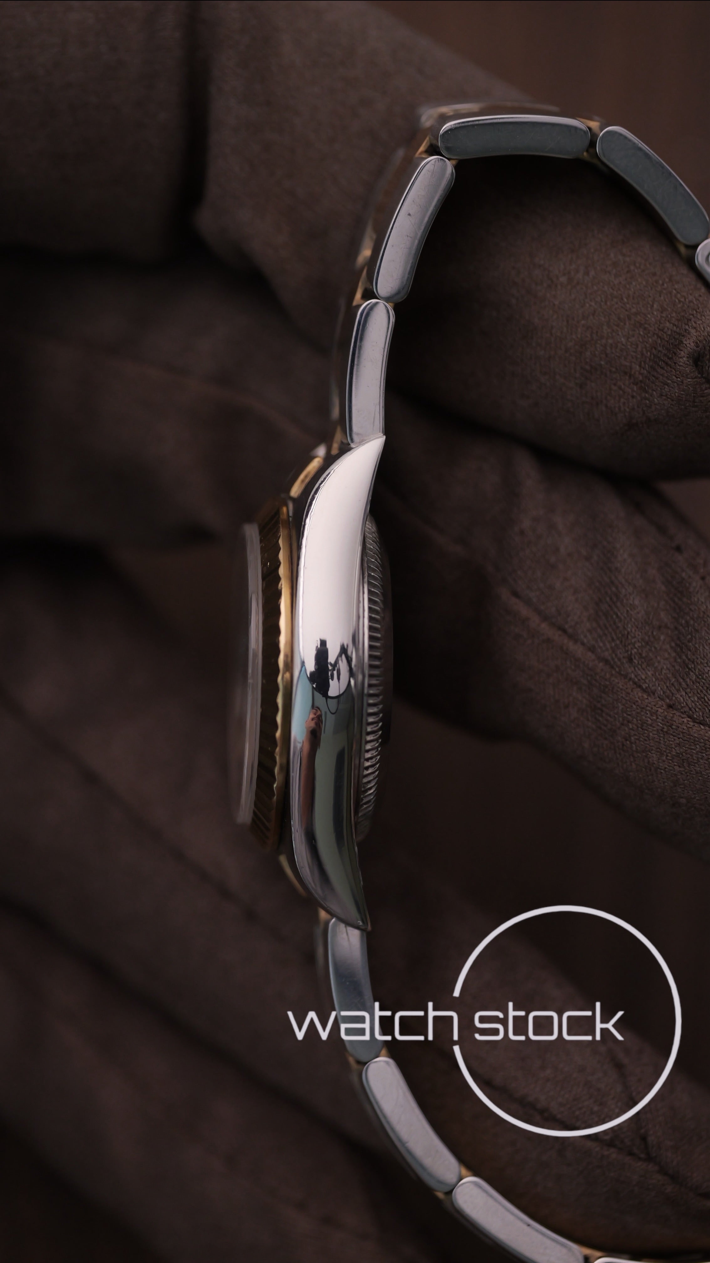 Rolex oyster perpetual 26mm ref. 67193  1994º Two Tone Diamonds