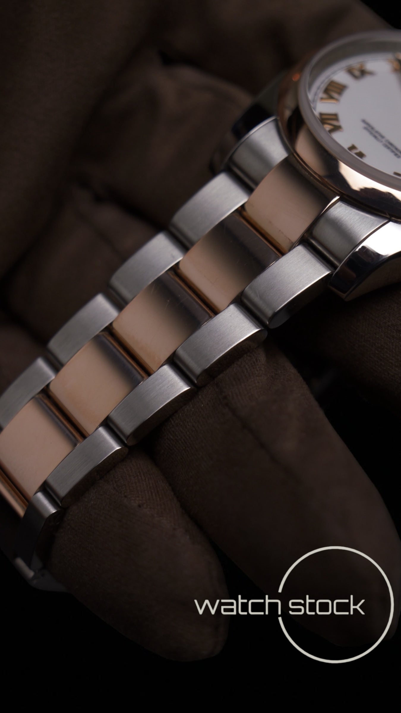 Rolex datejust 36mm Ref.116201 two-tone rose gold