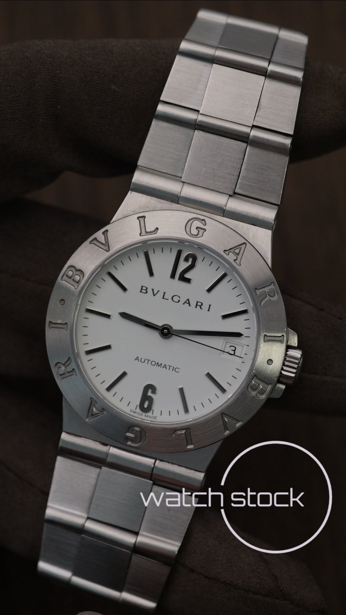 Bulgari diagono 35mm automatic LCV 35 S Full set