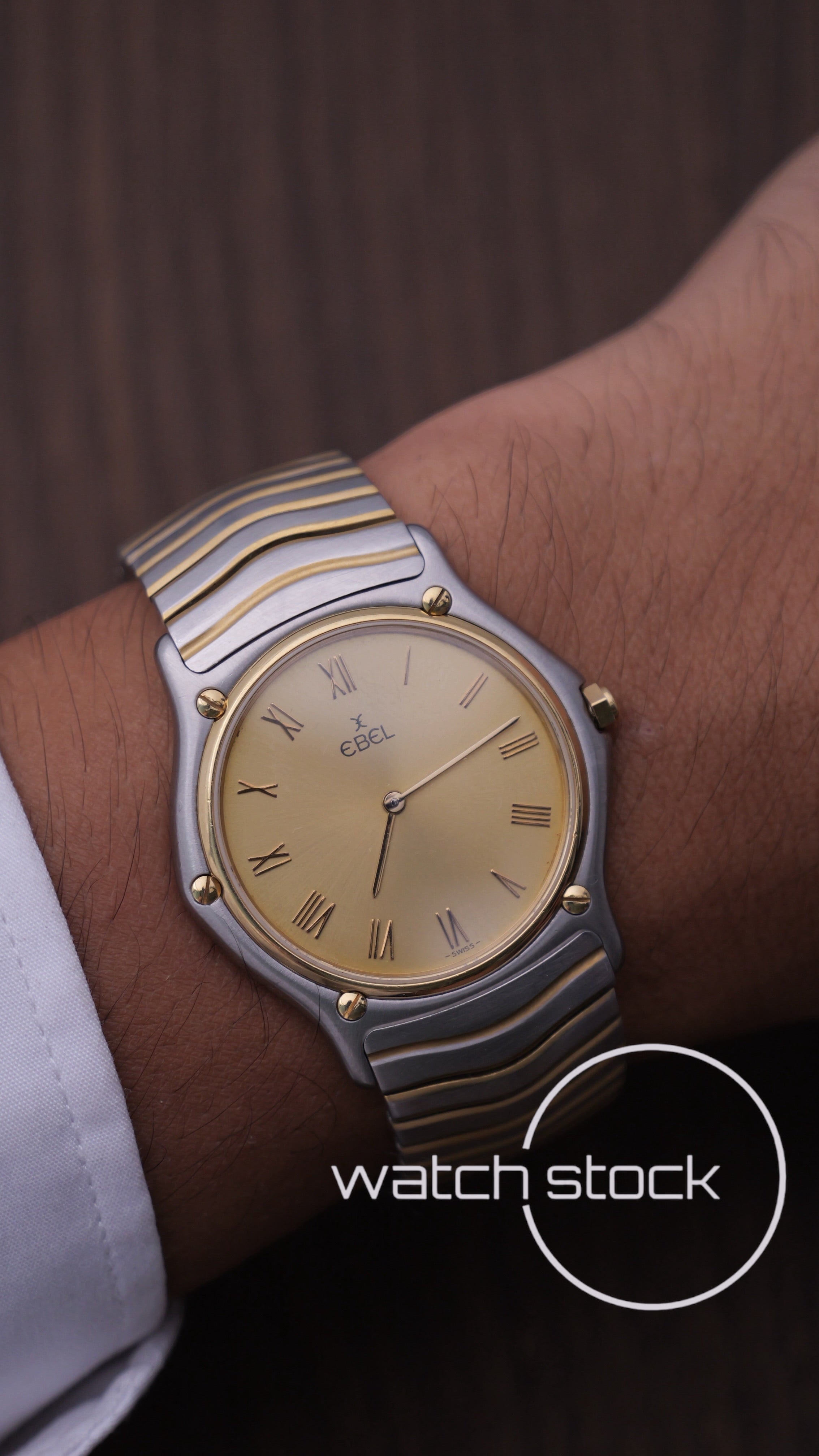 Ebel sport classic wave Quartz 36mm ref 181903