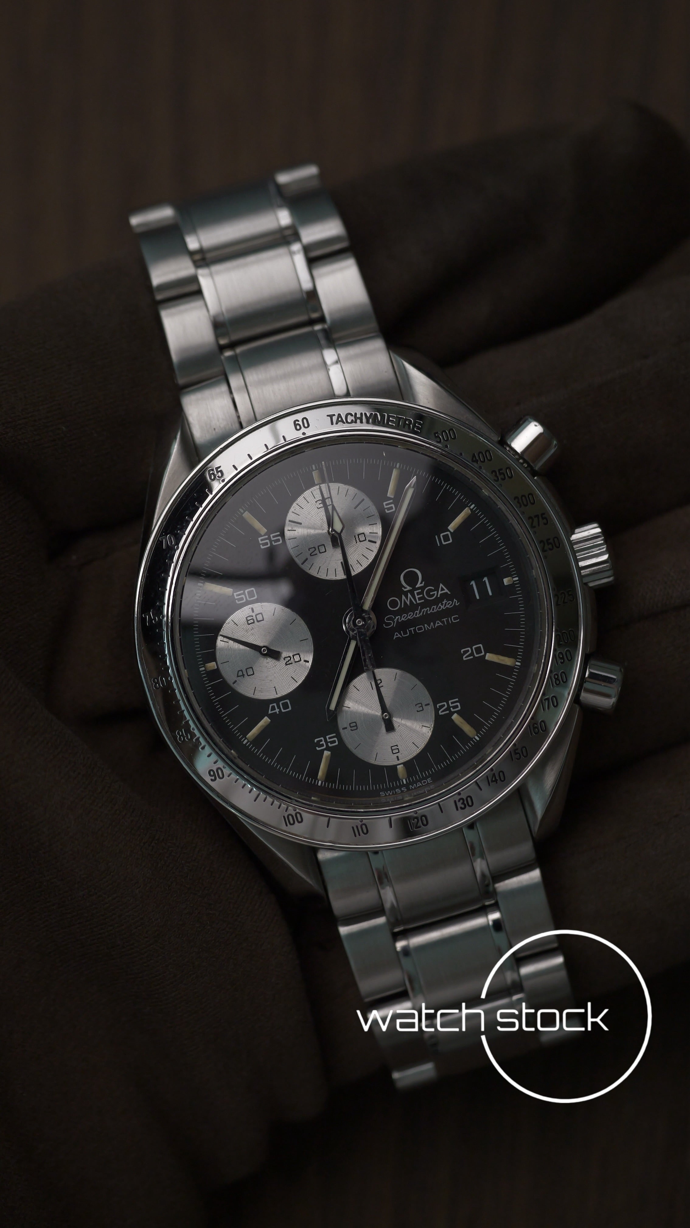 Omega speedmaster date Panda dial 1991 Ref. 3511.50 automatic