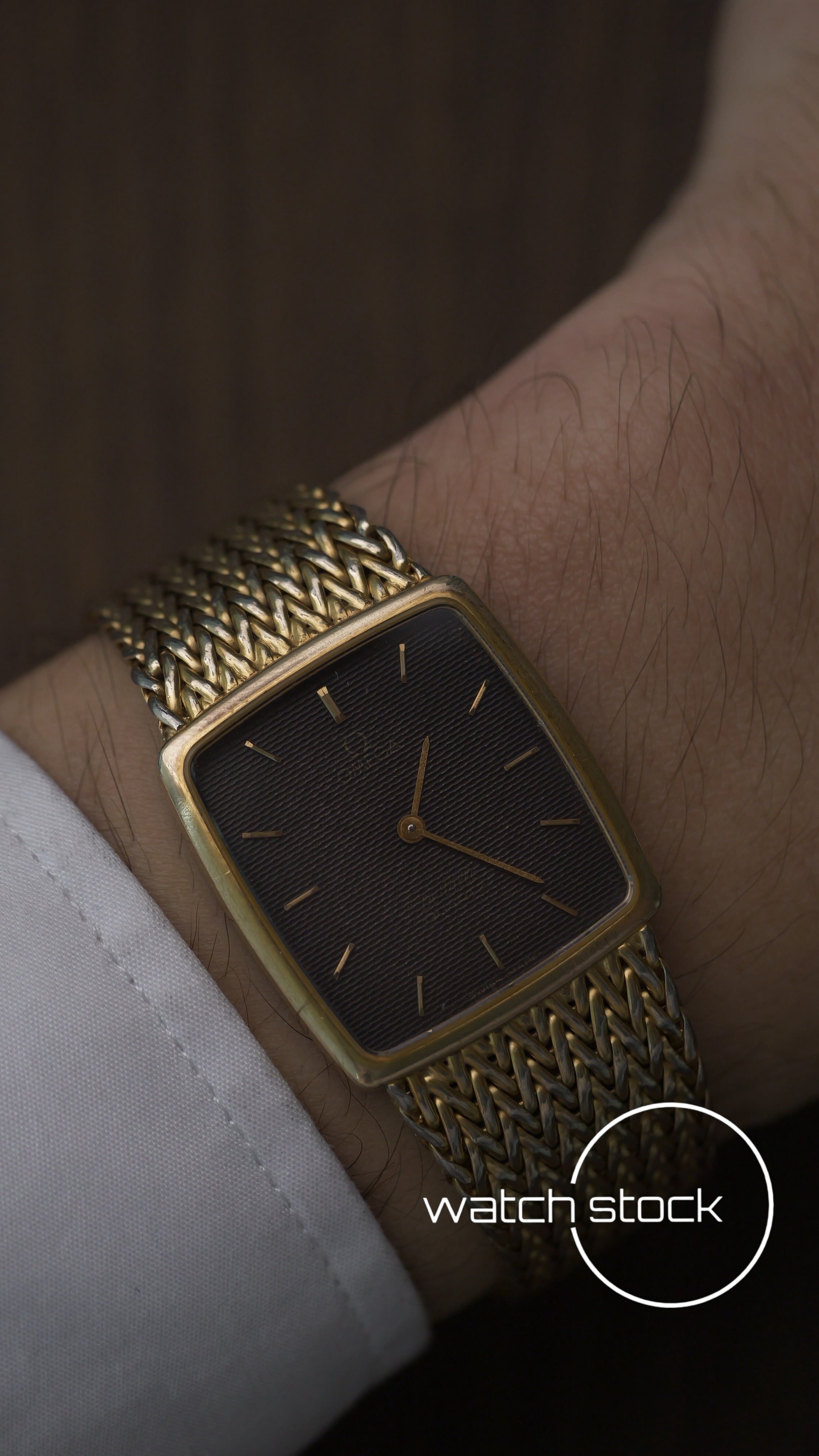 Omega De ville 1980 vintage 33mm con bracciale integrato Quartz