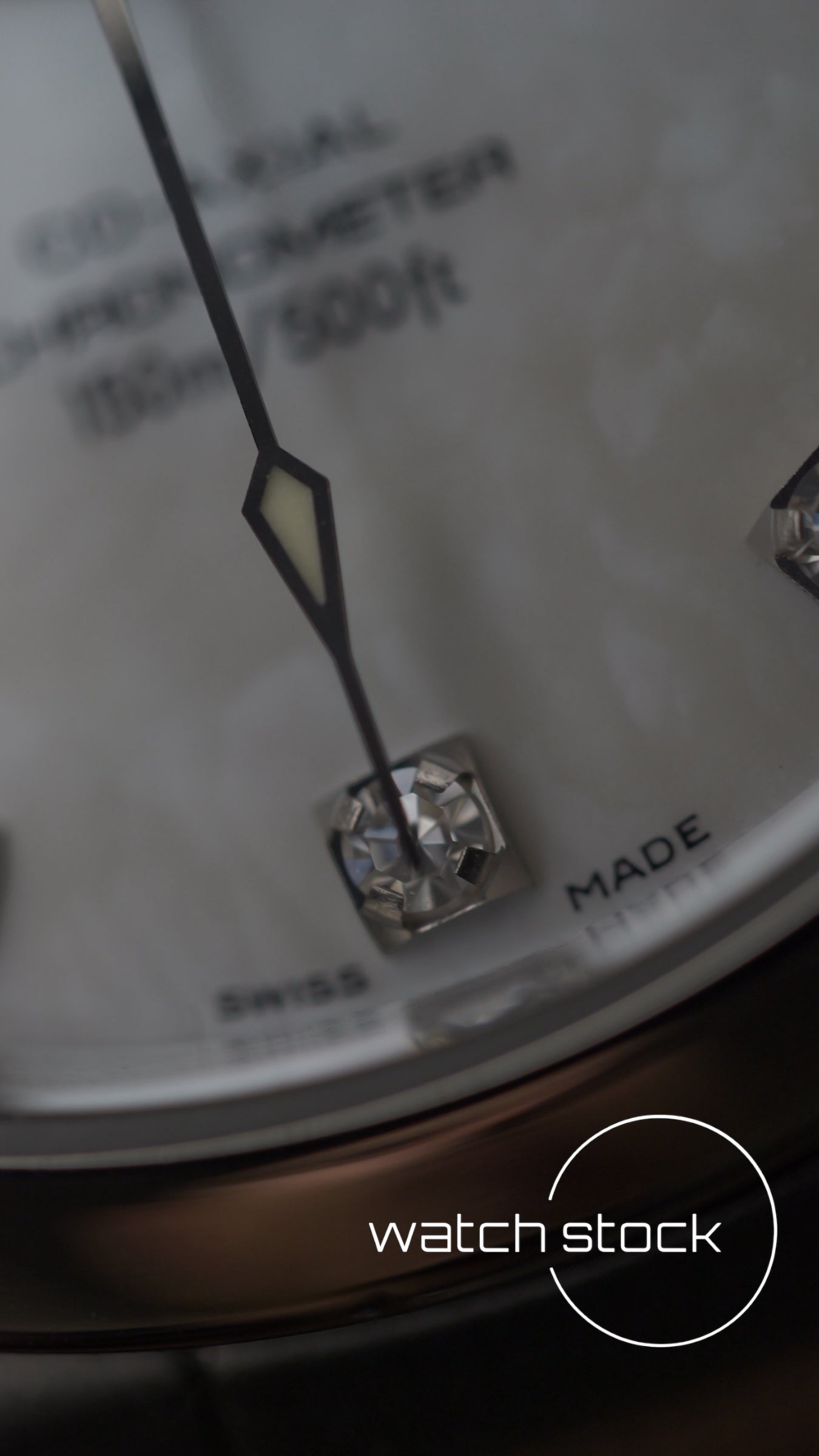 Omega Seamaster Acquaterra 36mm co-axial ref.168.1115 dial madreperla e diamanti serviced