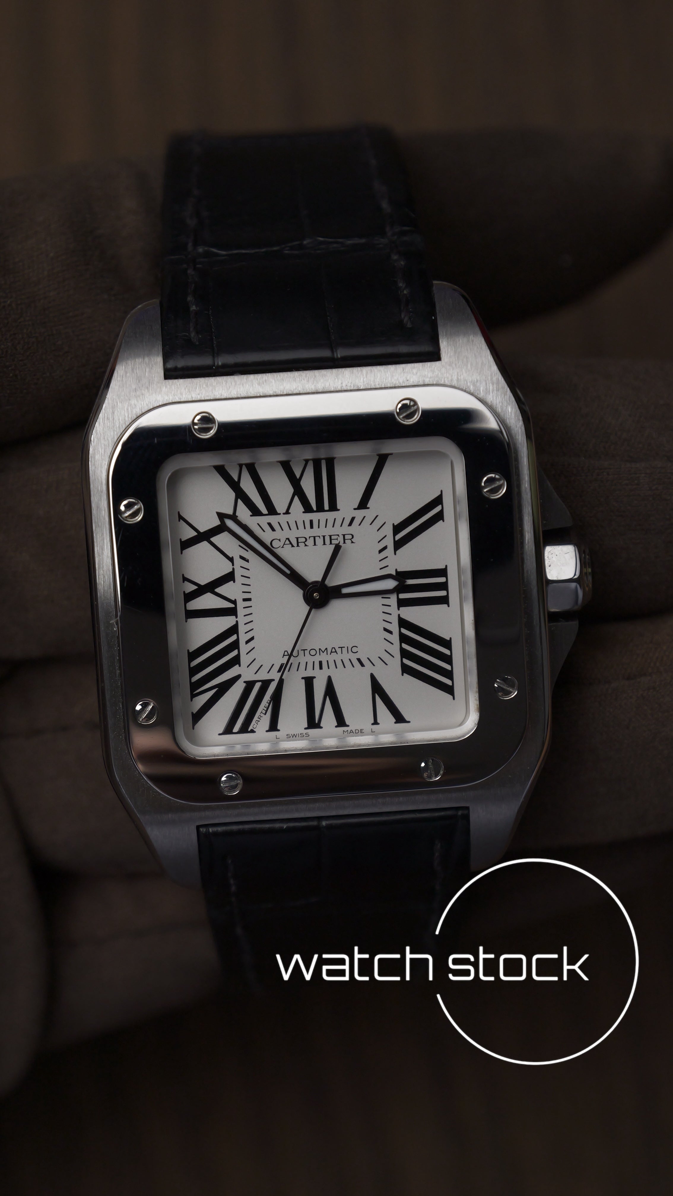 Cartier santos 100 medium ref.2878 2024 Automatic FULL SET