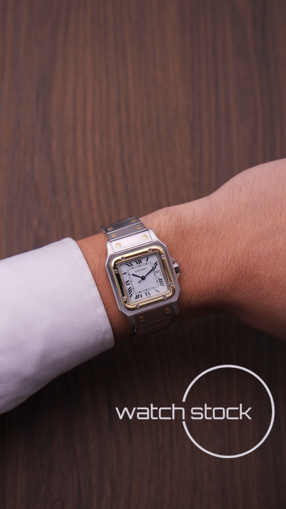 Cartier santos carré ref.2961 Automatic vintage 29x41mm