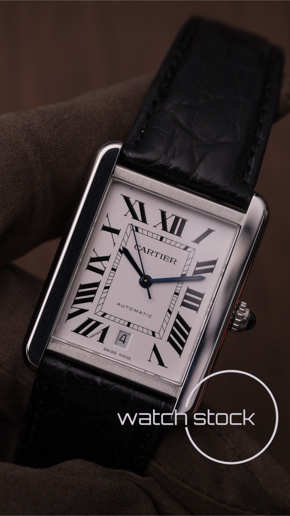 Cartier tank solo XL automatic 2017 ref. 3515 Full set