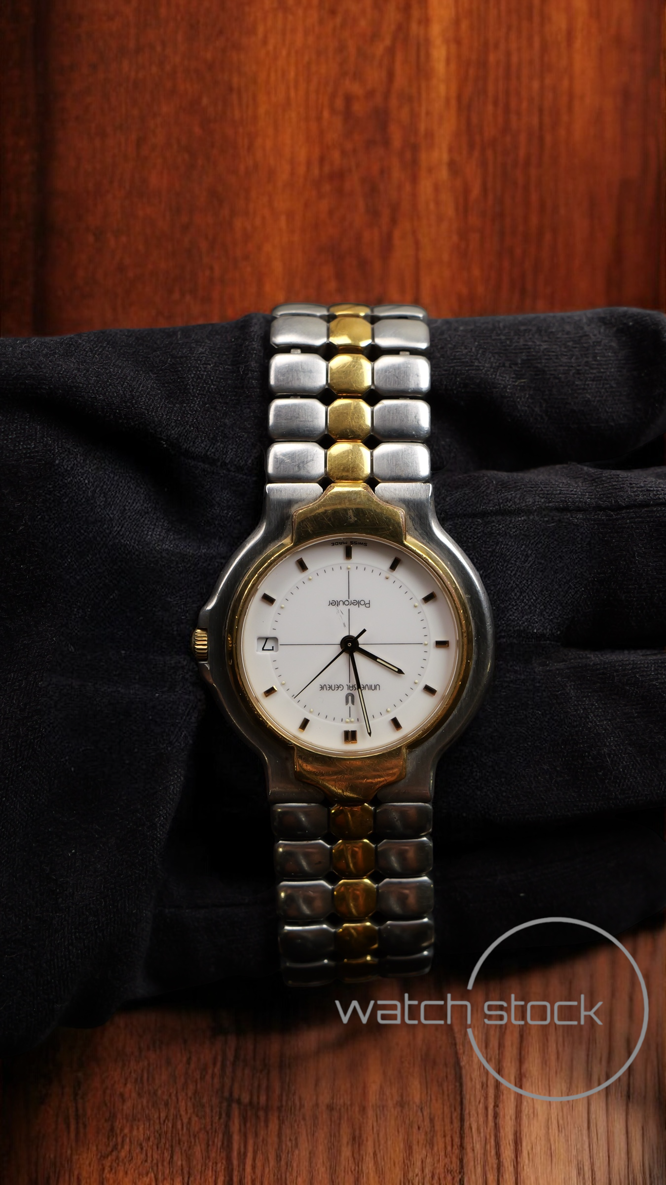 Universal geneve polerouter vintage Dress Watch unisex 34mm