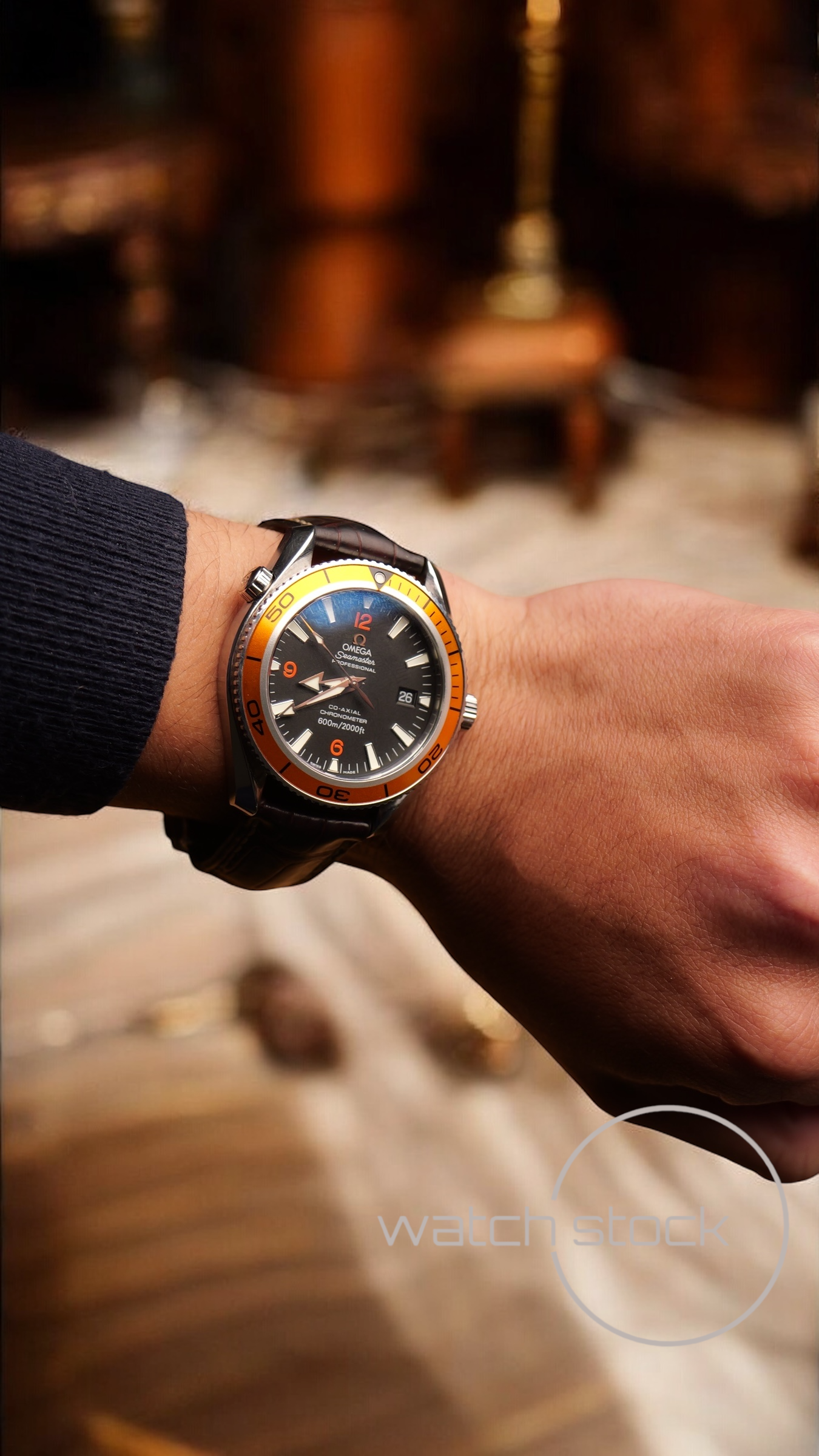 Omega seamaster planet ocean orange co-axial (42mm) Ref.168.1653