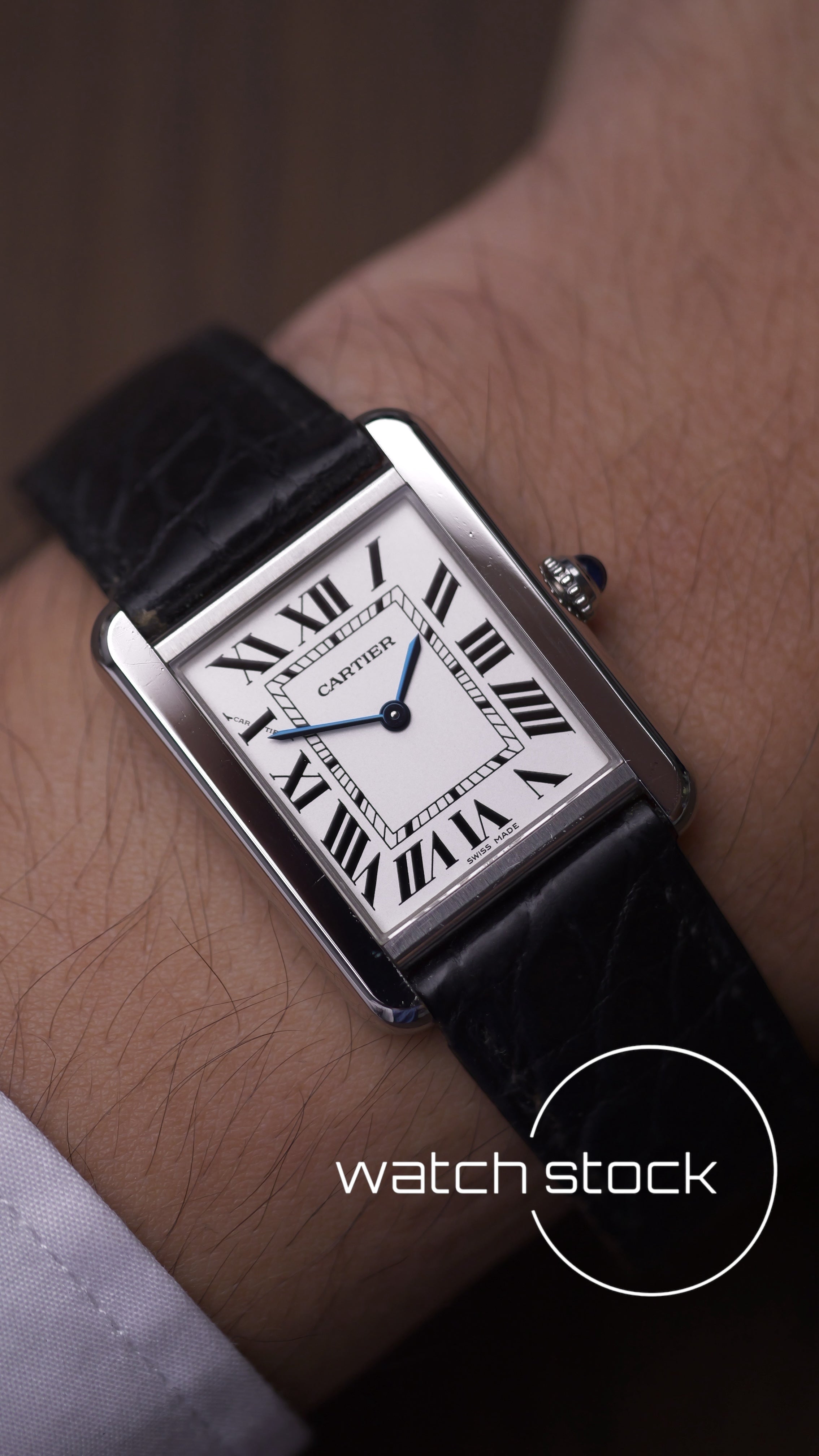 Cartier Tank Solo Ref 2716 S/M 31x25mm