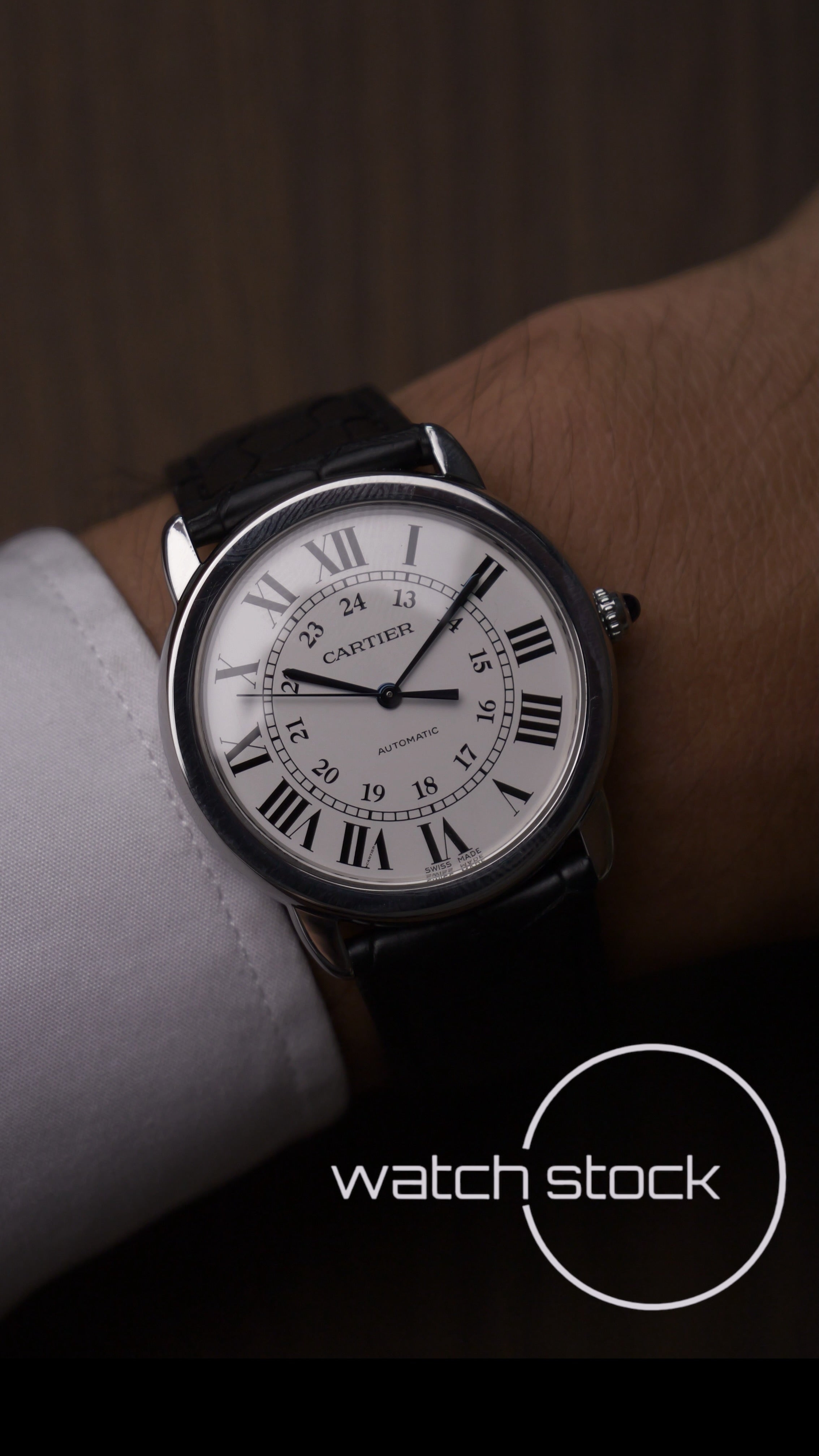 Cartier Ronde Automatic 36mm Full Set ref.3939