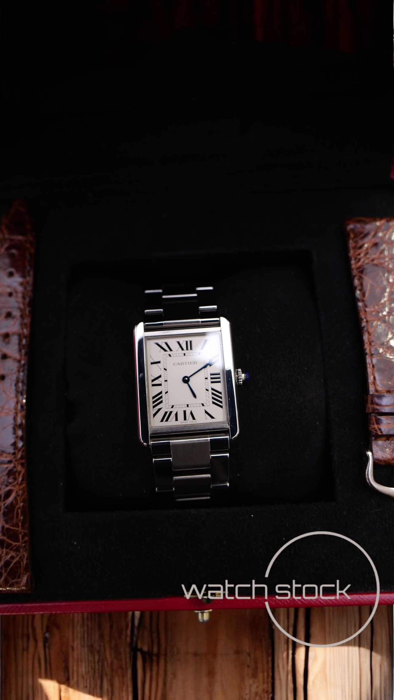 Cartier tank solo L ref.3169 27x35mm quarz