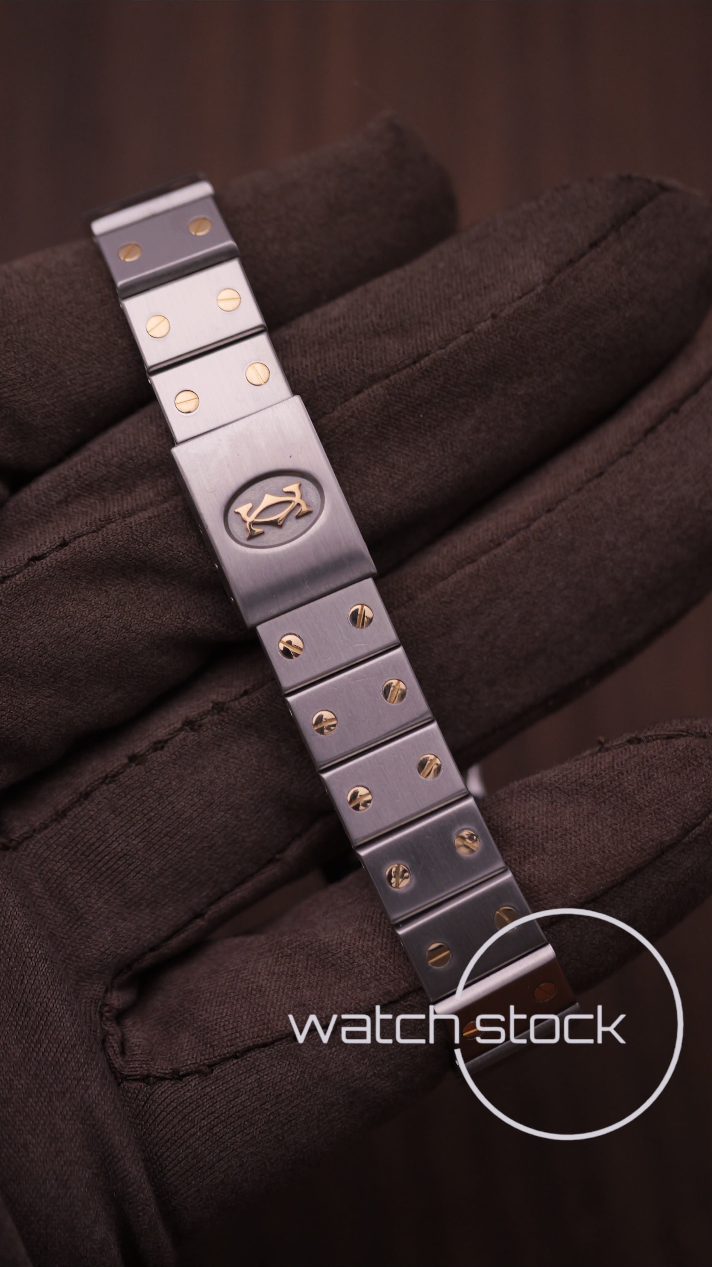 Cartier santos octagon 24mm lady