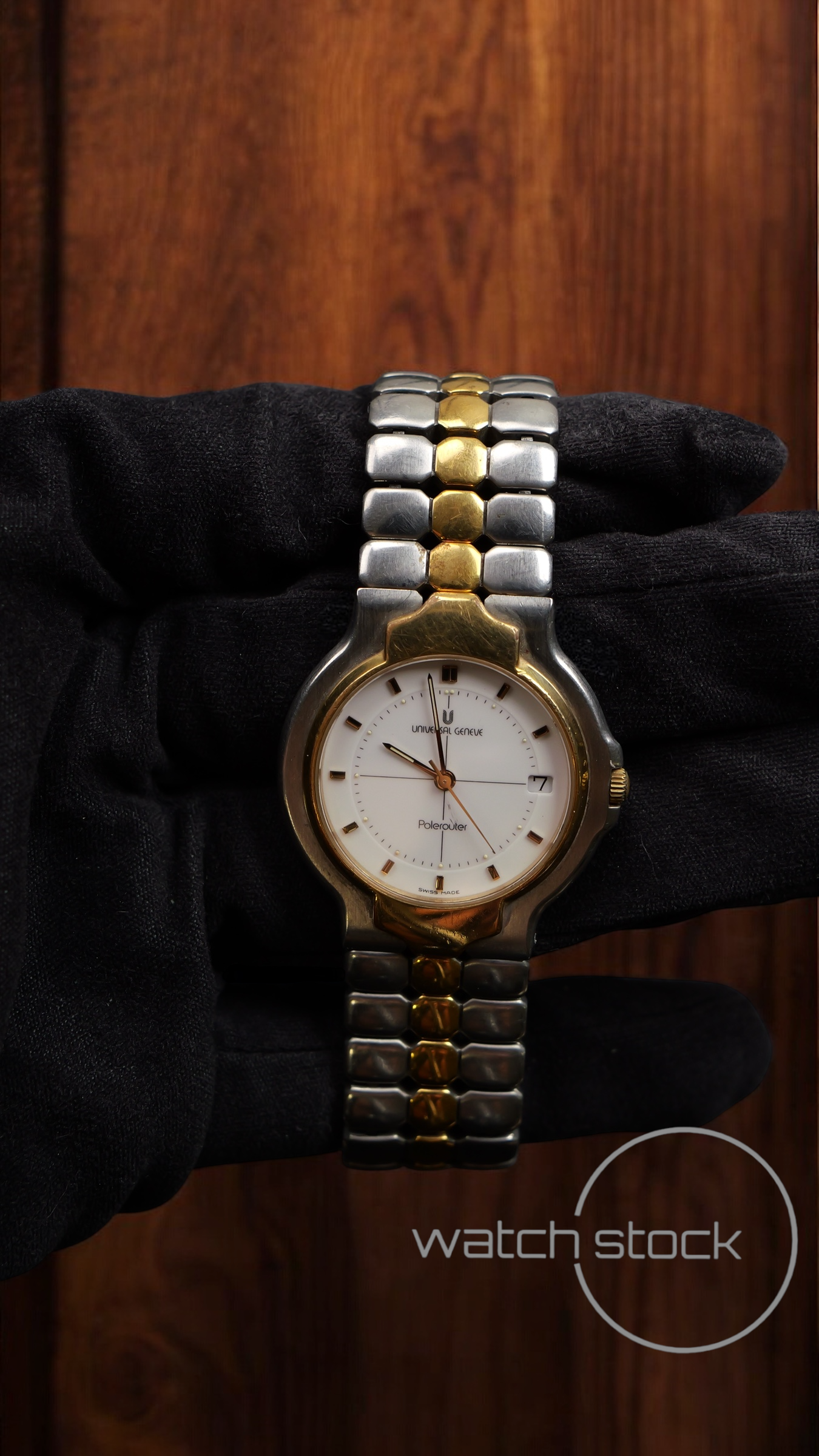 Universal geneve polerouter vintage Dress Watch unisex 34mm