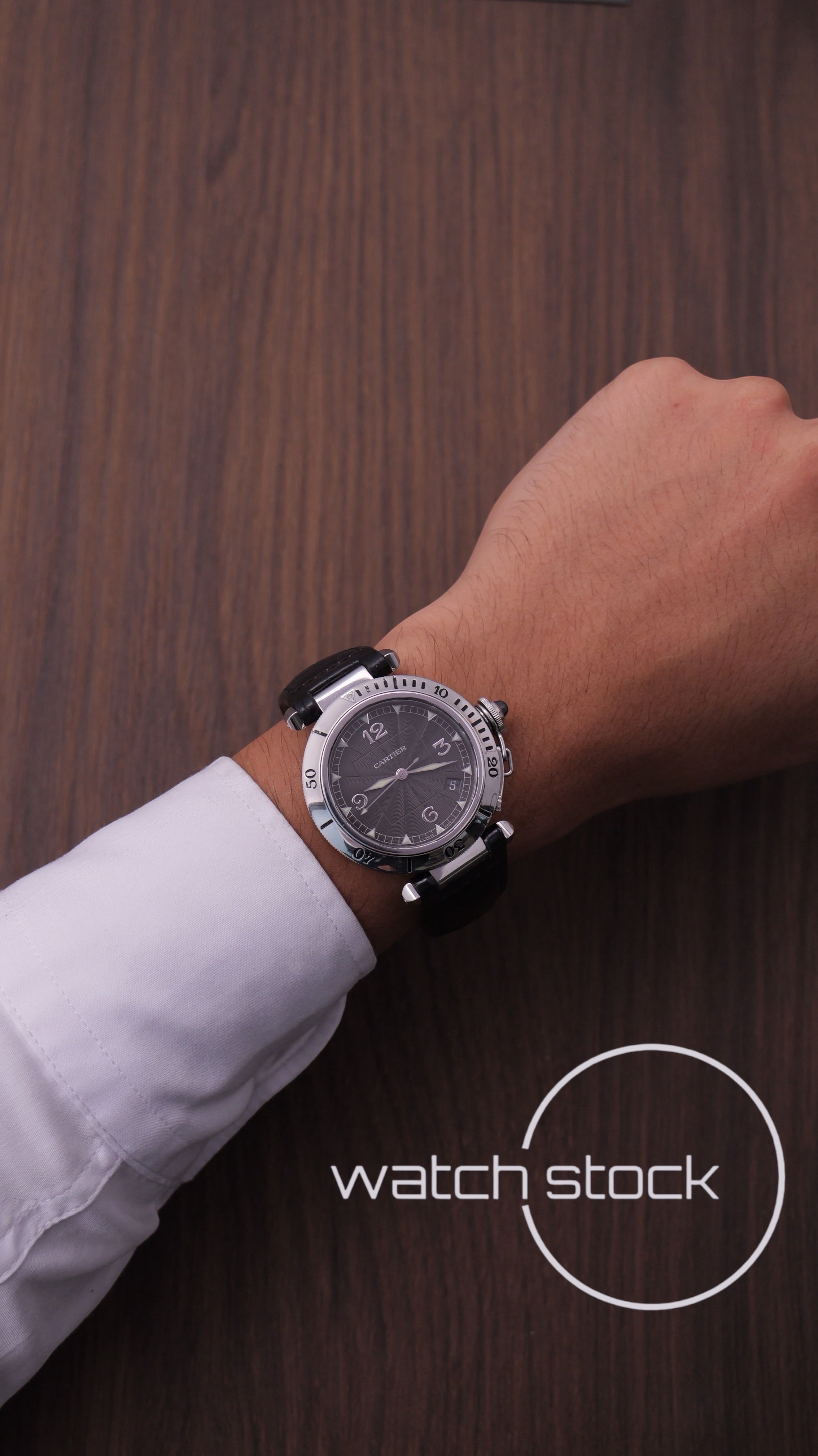 Cartier Pasha Automatic 38mm ref.2379 Platinum