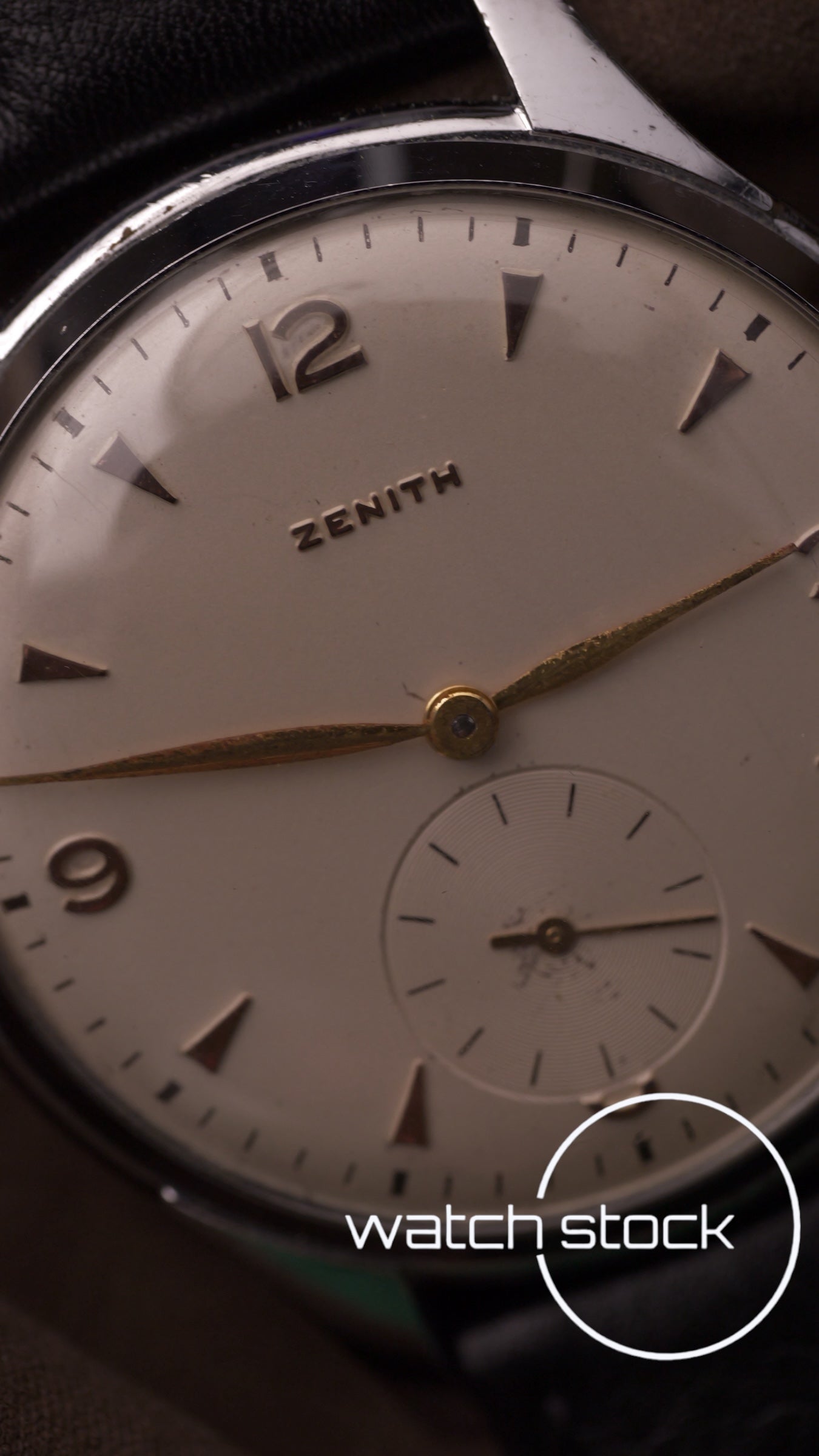 Zenith carica manuale vintage Dress Watch