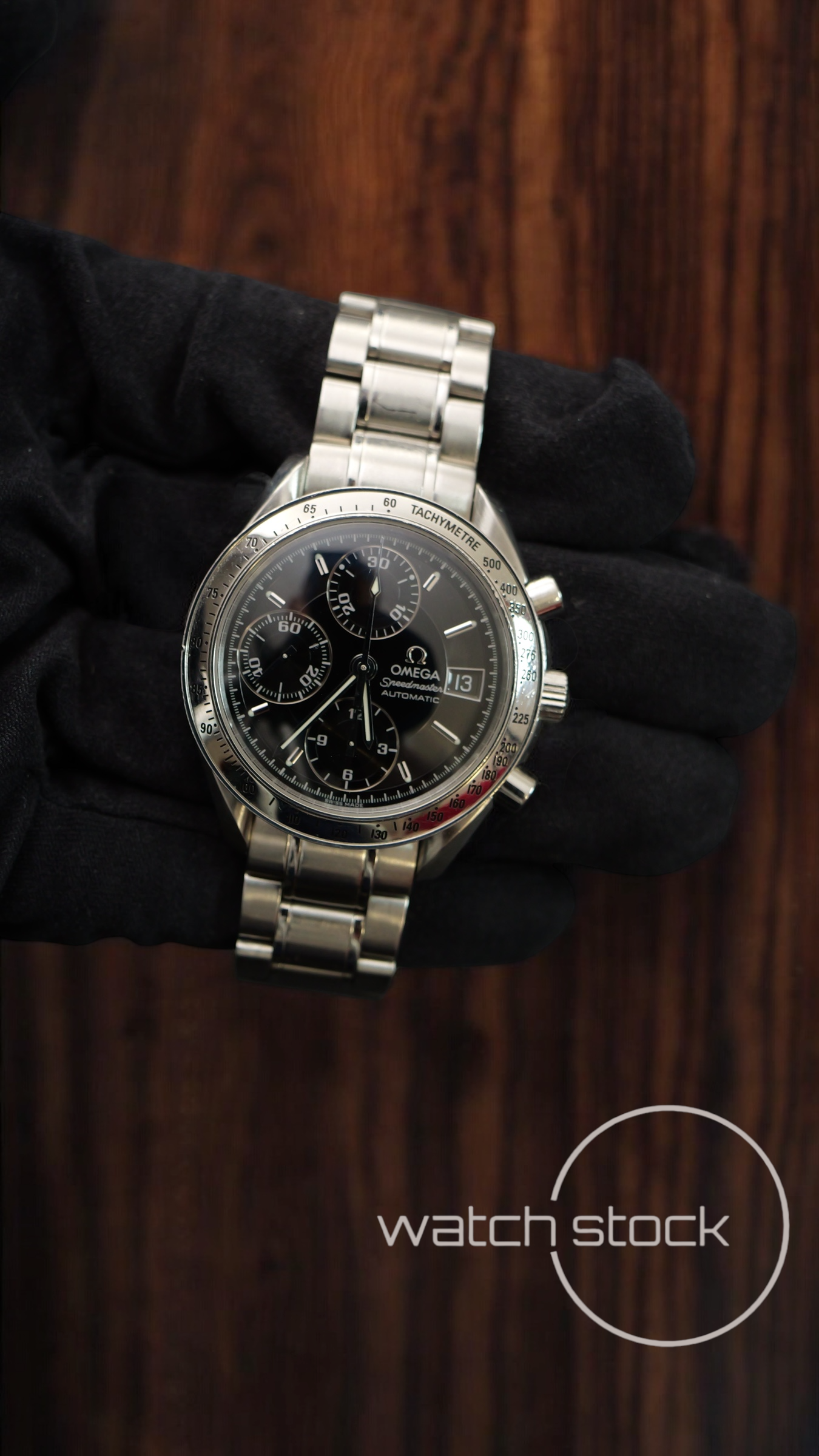 Omega speedmaster date (39mm) condizioni eccezionali Ref. 3513.50 automatic black dial