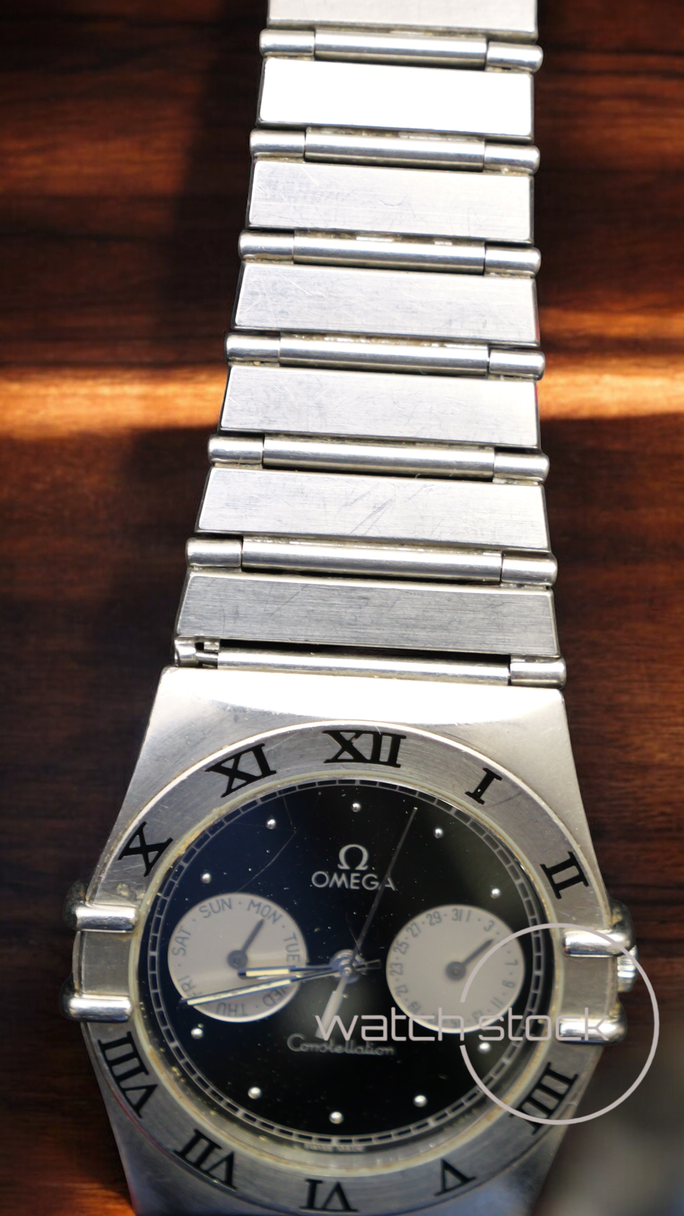 Omega costellation daydate quarz (34mm) black dial vintage