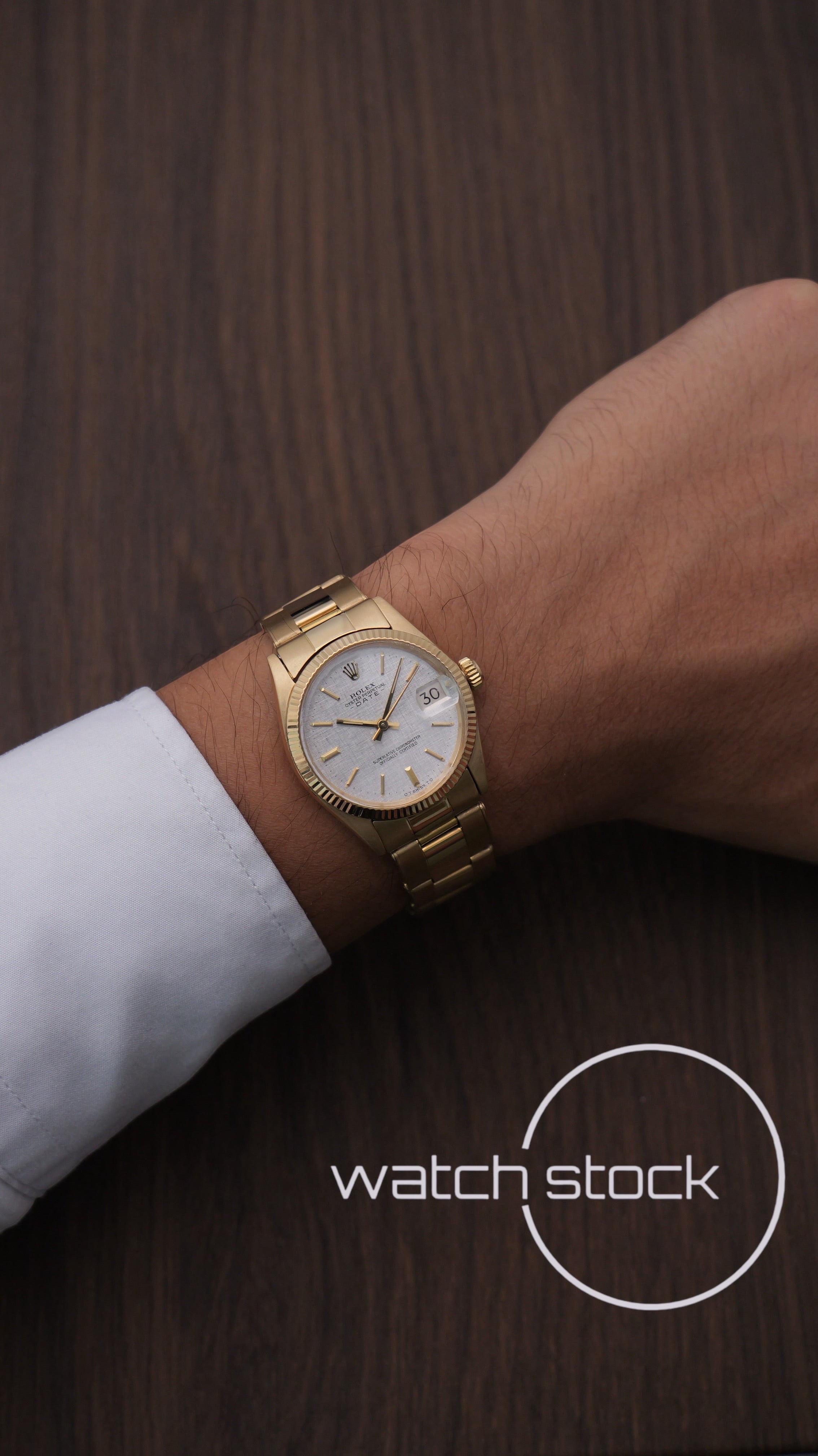 Rolex Datejust 31mm ref.6827 full gold