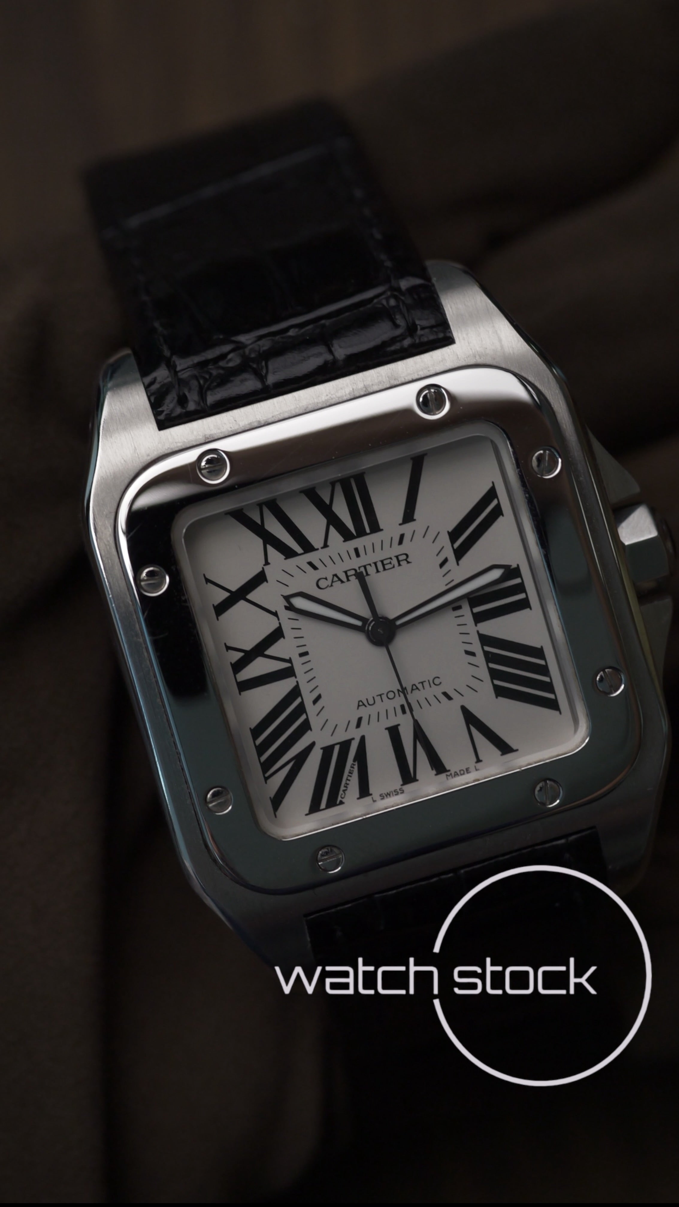 Cartier santos 100 XL Full set ref.2656 Automatic 38×51mm