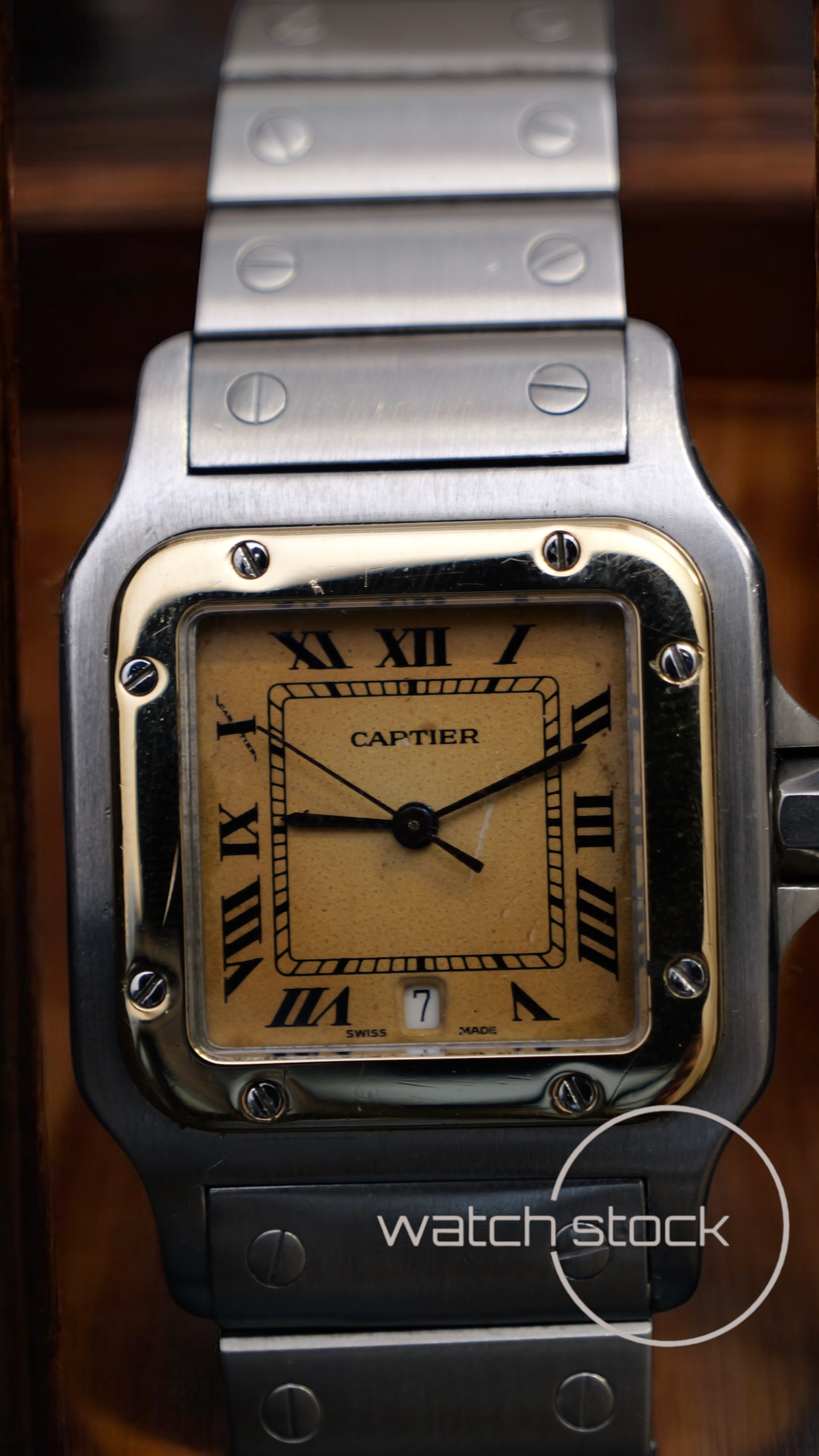 Cartier santos galbe 29x41mm must de cartier quarz