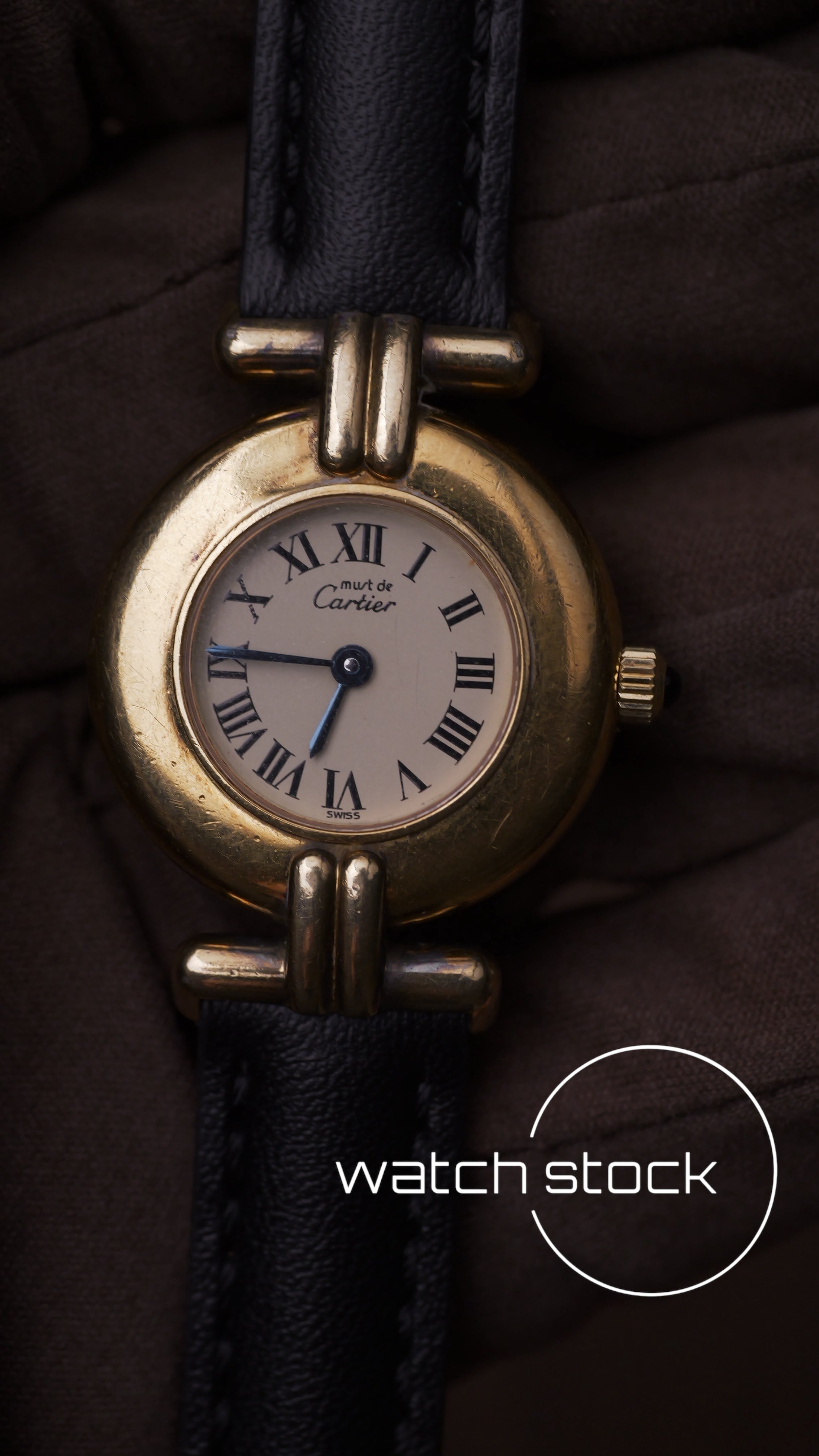 Cartier colisee 24mm ref. 590002  cream dial quartz